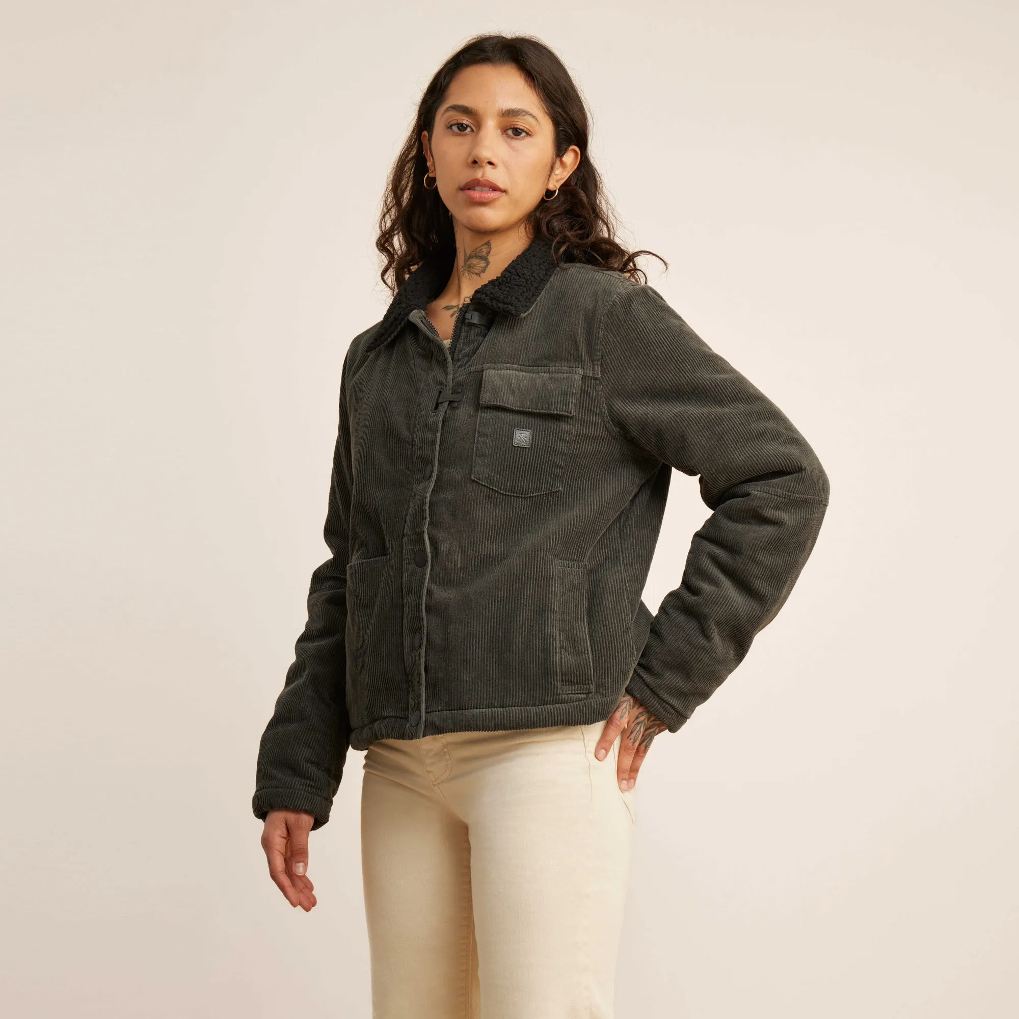 Axeman Jacket - Vintage Corduroy Black sold by Roark product image thumbnail 5