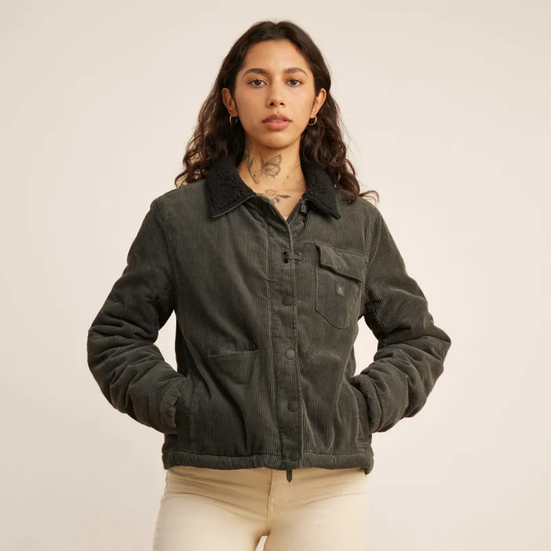 Axeman Jacket - Vintage Corduroy Black sold by Roark