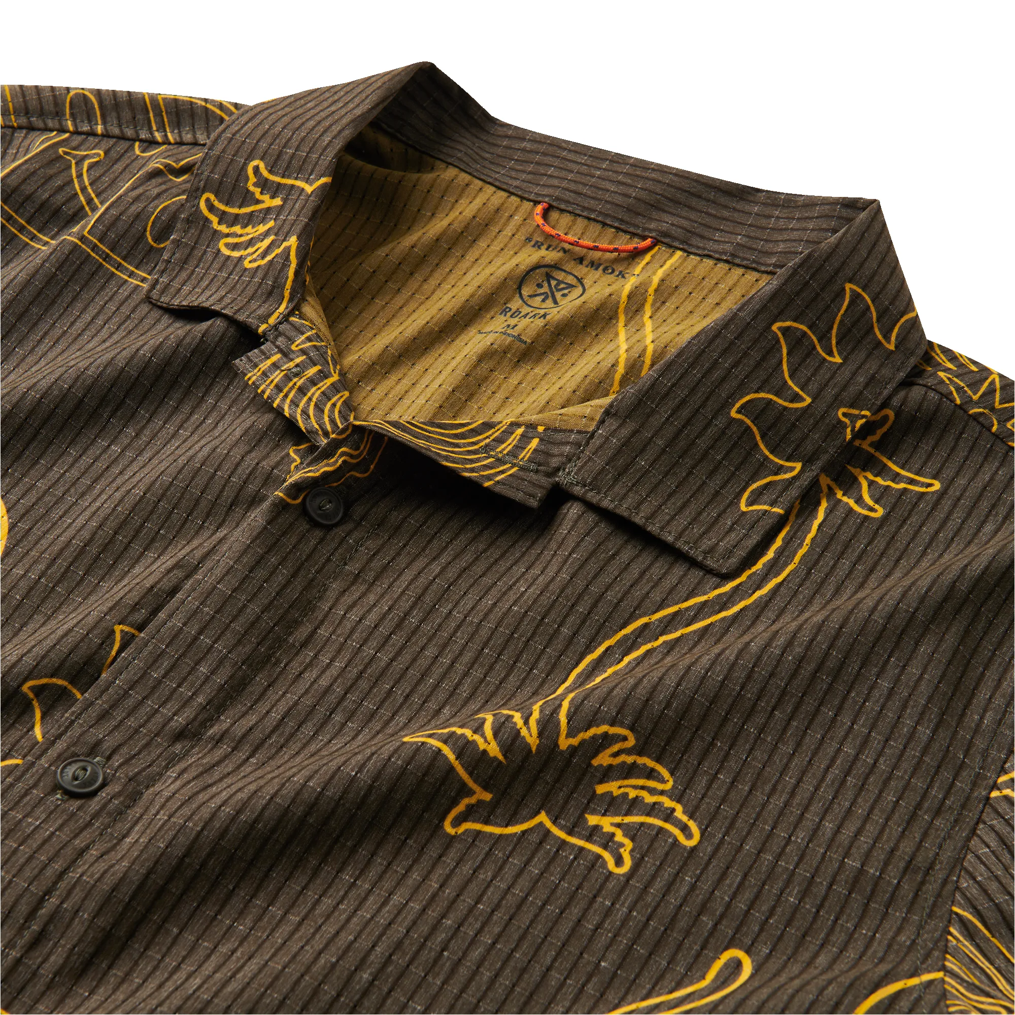 Bless Up Trail Button Up Shirt - Kaffa sold by Roark product image thumbnail 3