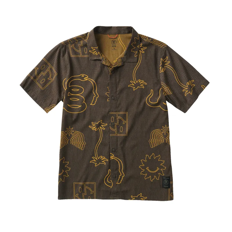 Bless Up Trail Button Up Shirt - Kaffa sold by Roark