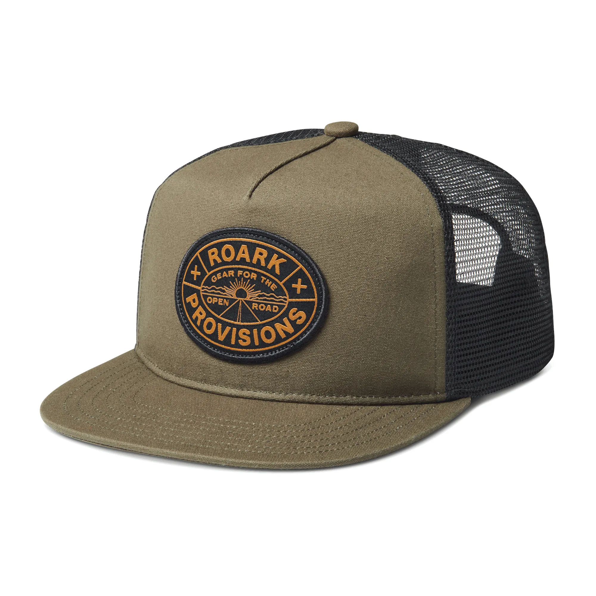Station Trucker Snapback Hat - Military sold by Roark product image thumbnail 3