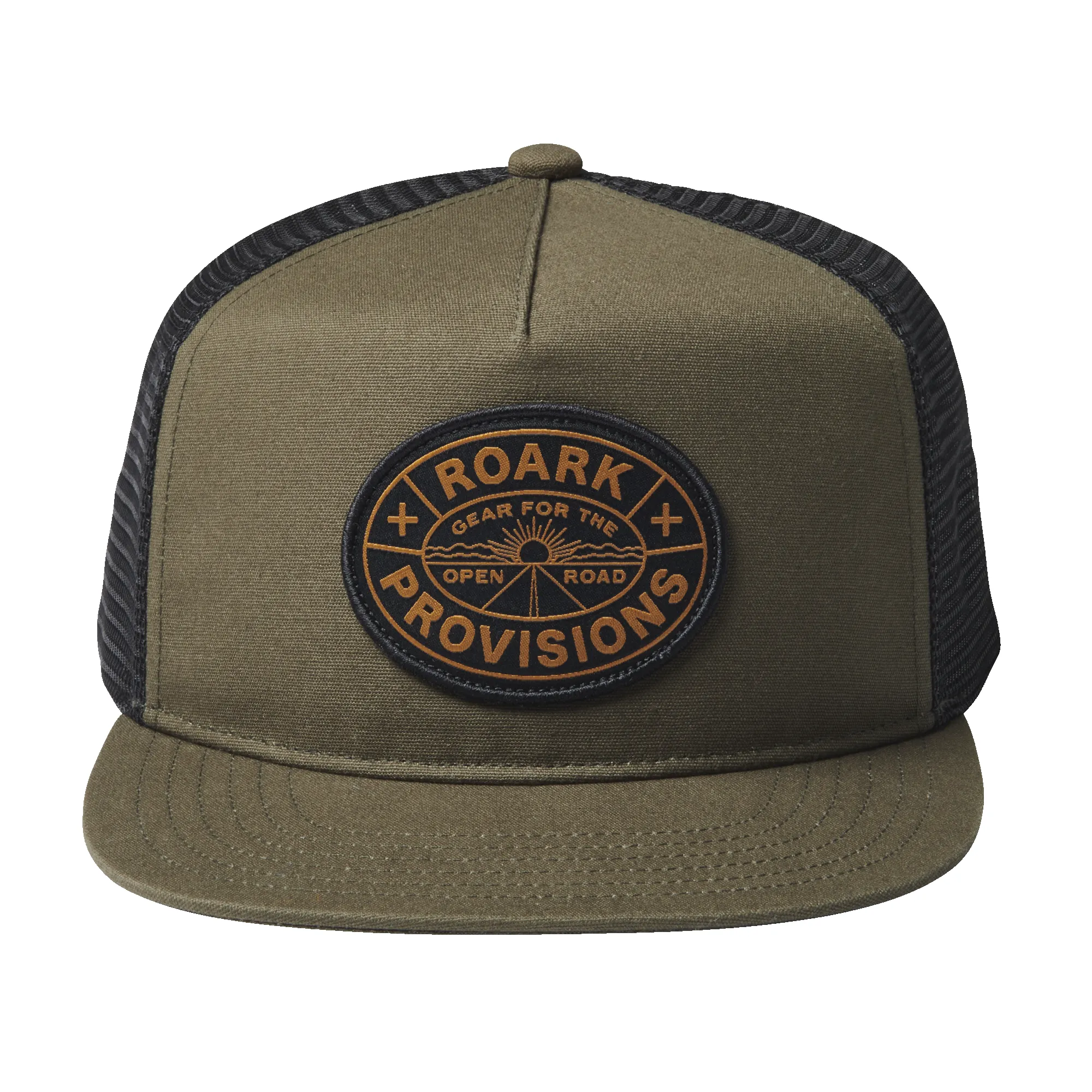 Station Trucker Snapback Hat - Military sold by Roark
