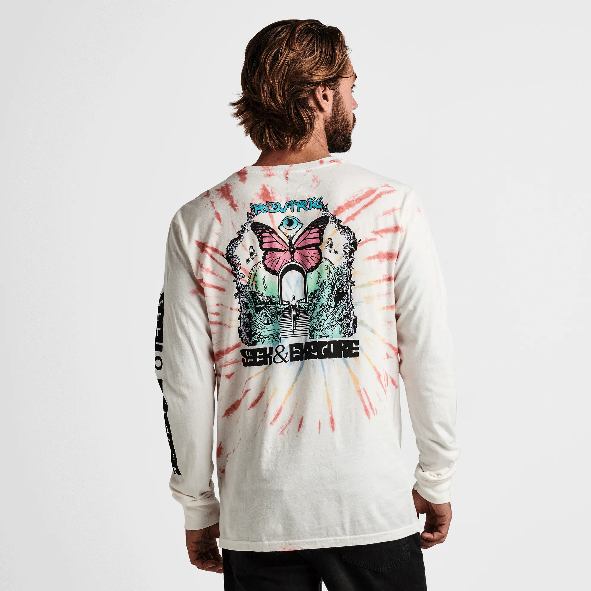 Seek & Explore Long Sleeve Premium Tee - Bone sold by Roark product image thumbnail 3