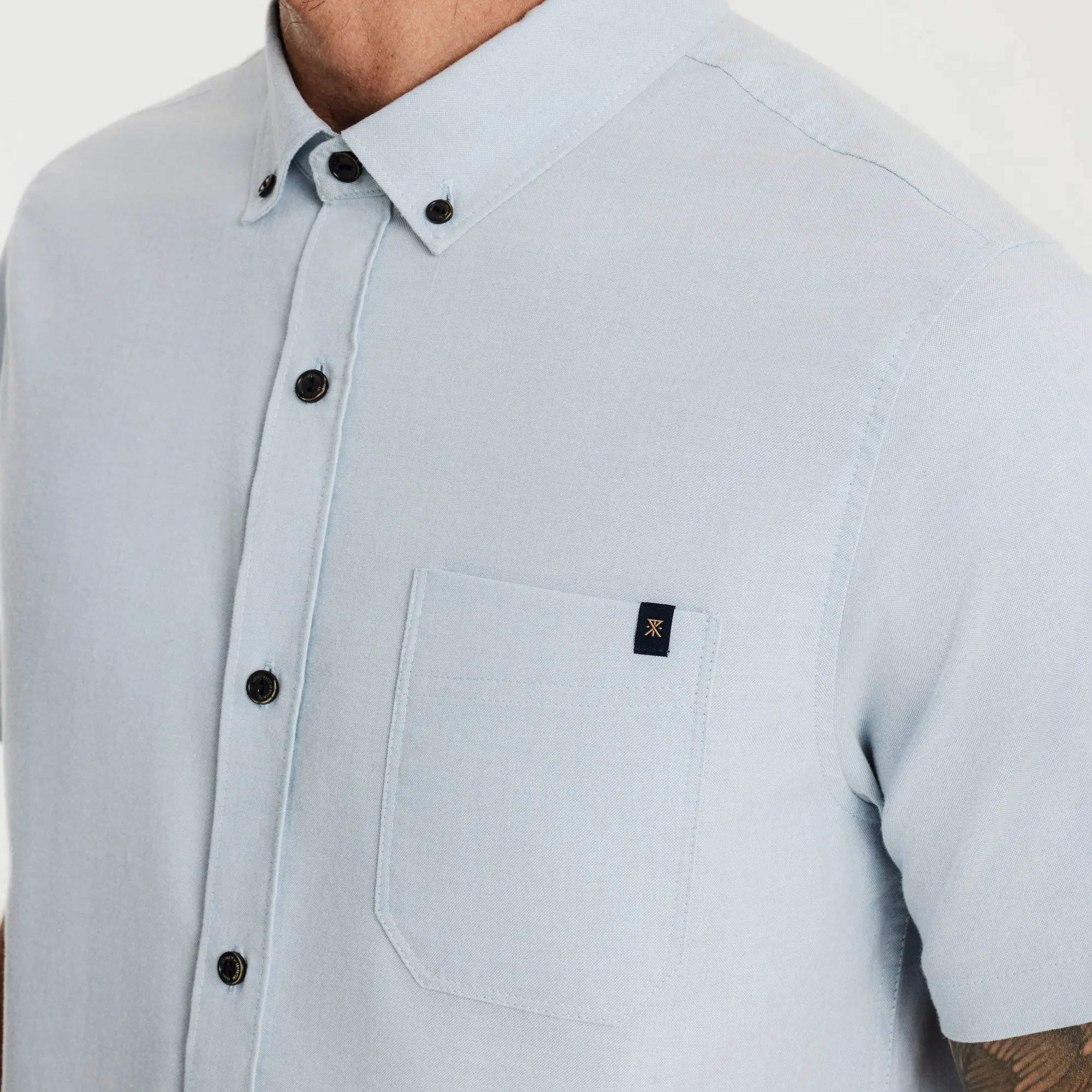 Scholar Stretch Shirt - Cascata sold by Roark product image thumbnail 5