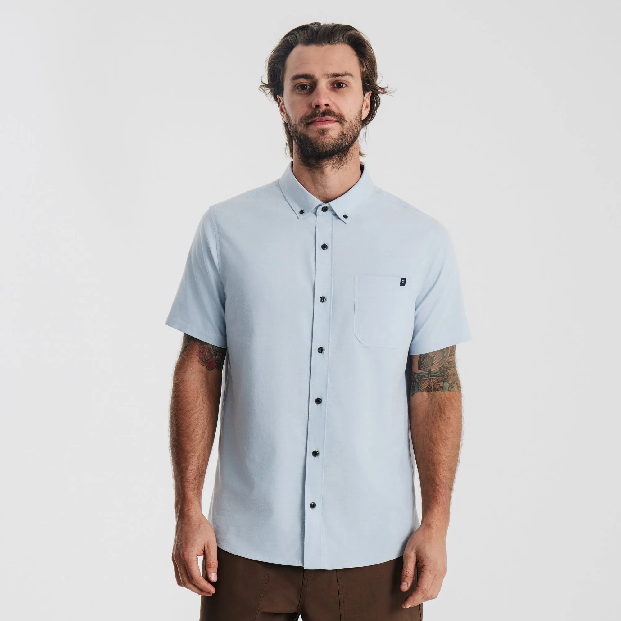 Scholar Stretch Shirt - Cascata sold by Roark product image thumbnail 2