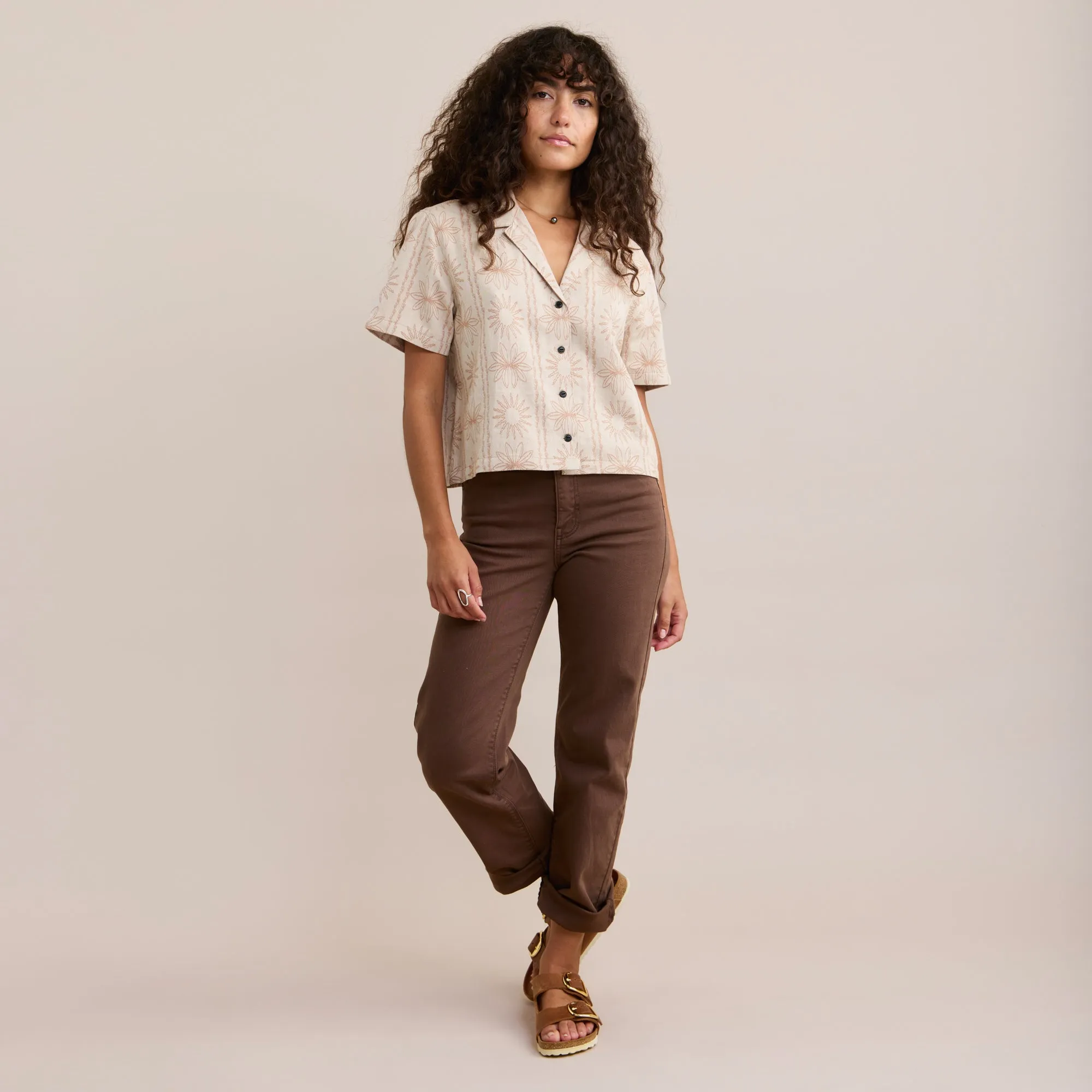 Idle Jacquard Shirt - Bone sold by Roark product image thumbnail 3