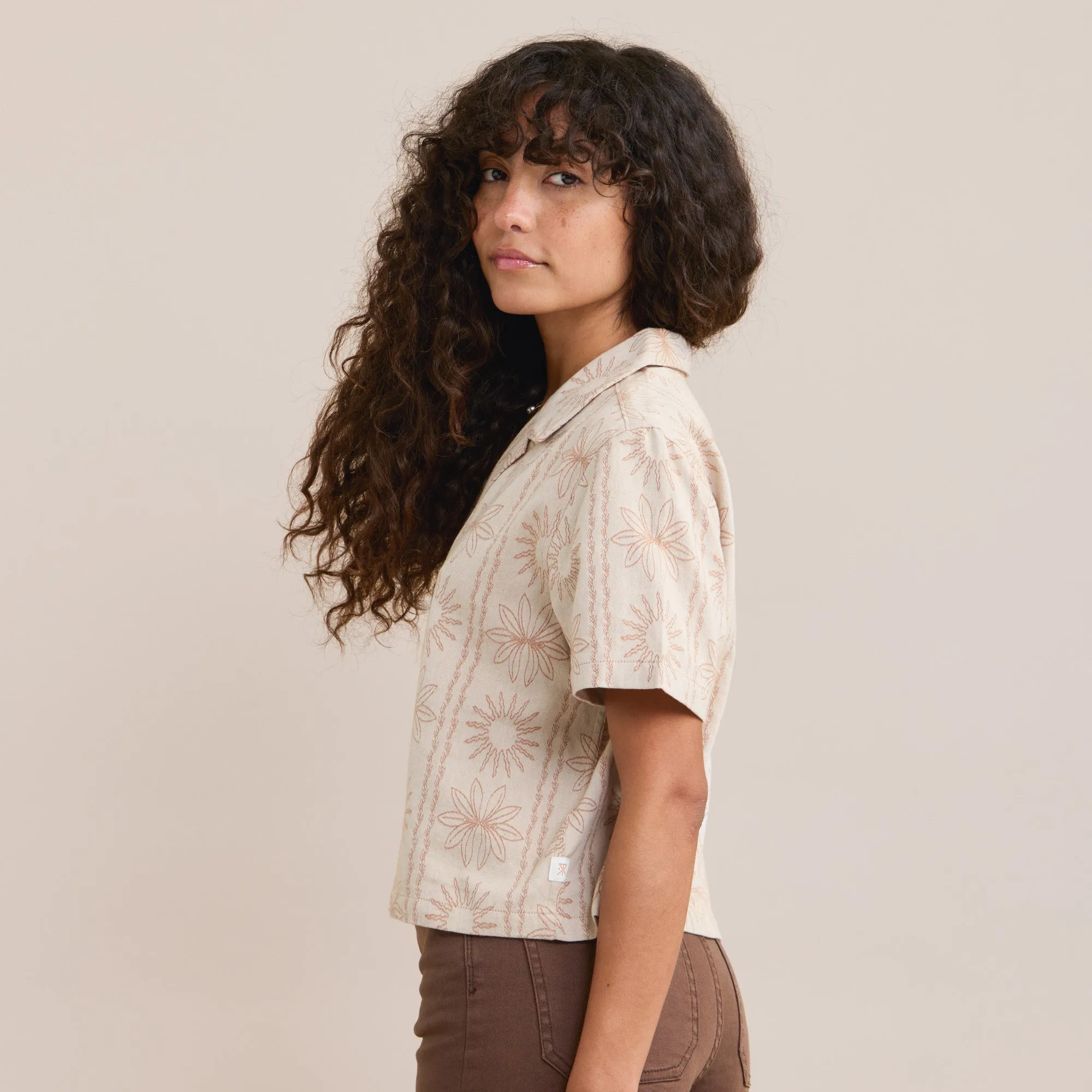 Idle Jacquard Shirt - Bone sold by Roark product image thumbnail 5