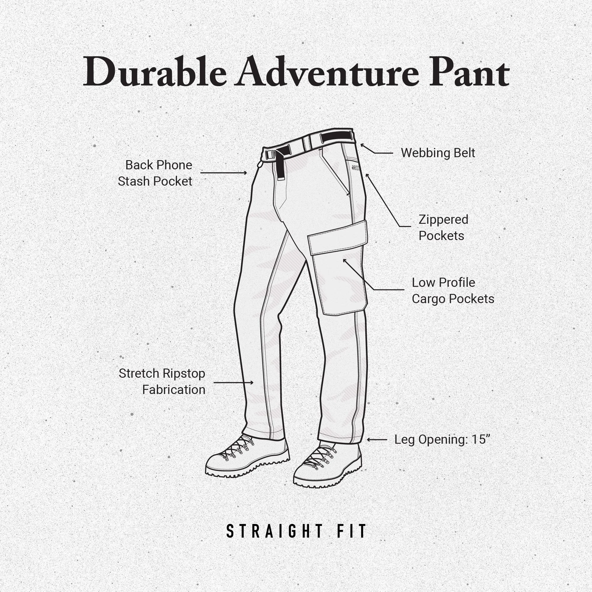 Campover Cargo Pants - Military sold by Roark product image thumbnail 3