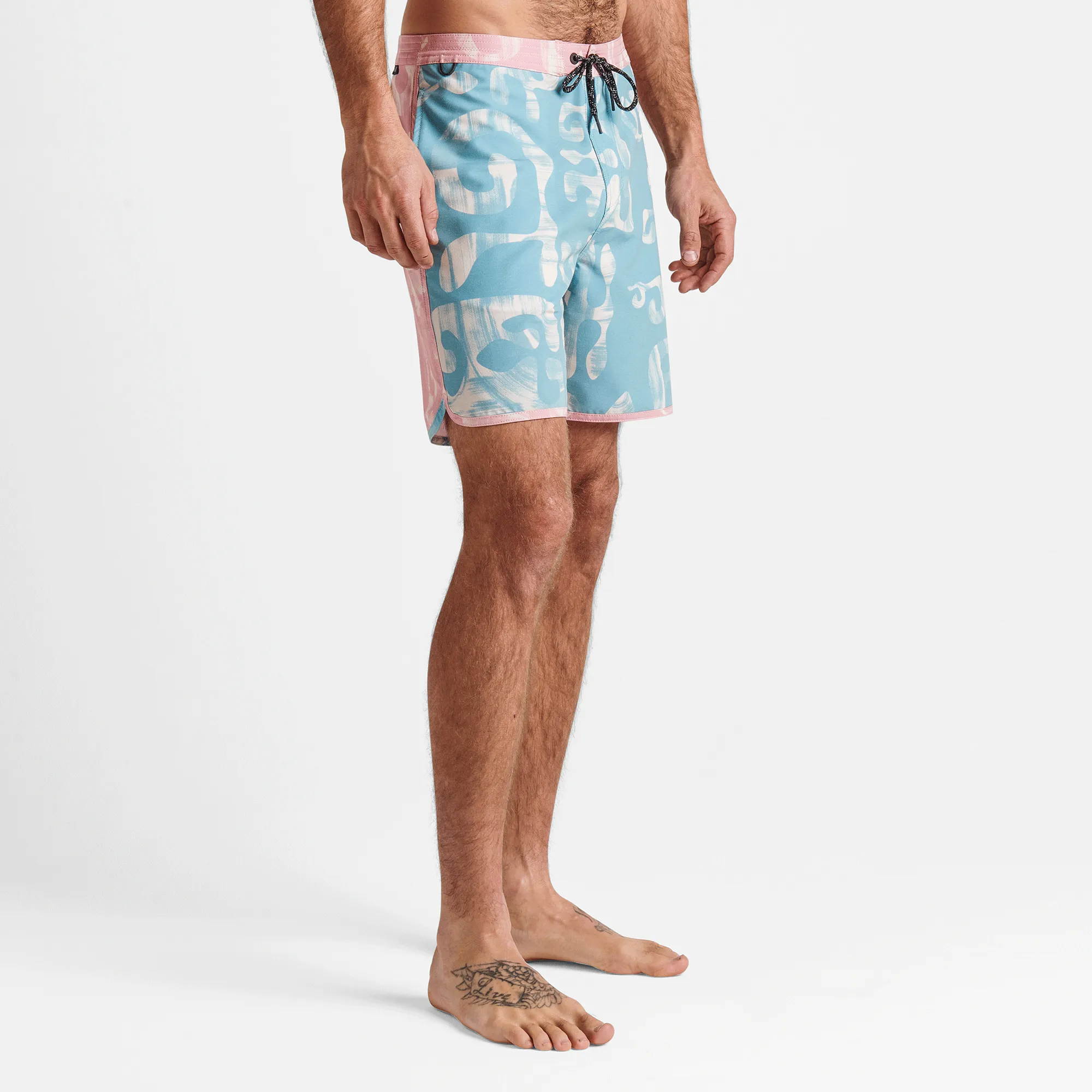 Chiller Boardshorts 17" - Batik Aqua Blue sold by Roark product image thumbnail 3