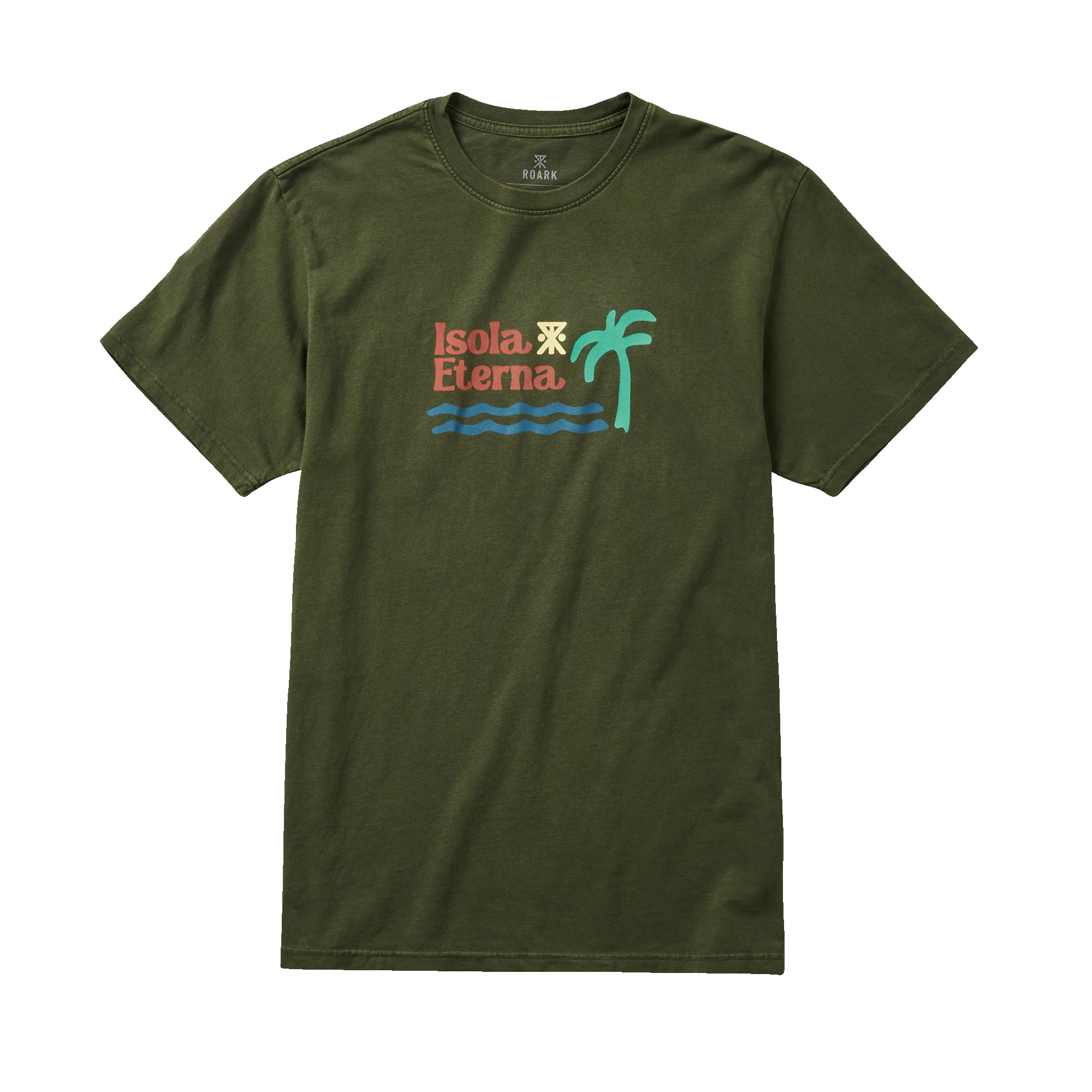 Isola Eterna Premium Tee - Military sold by Roark