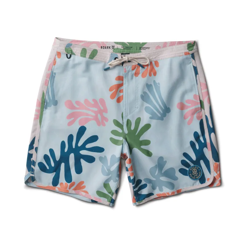Chiller 17" Boardshorts - Light Blue sold by Roark