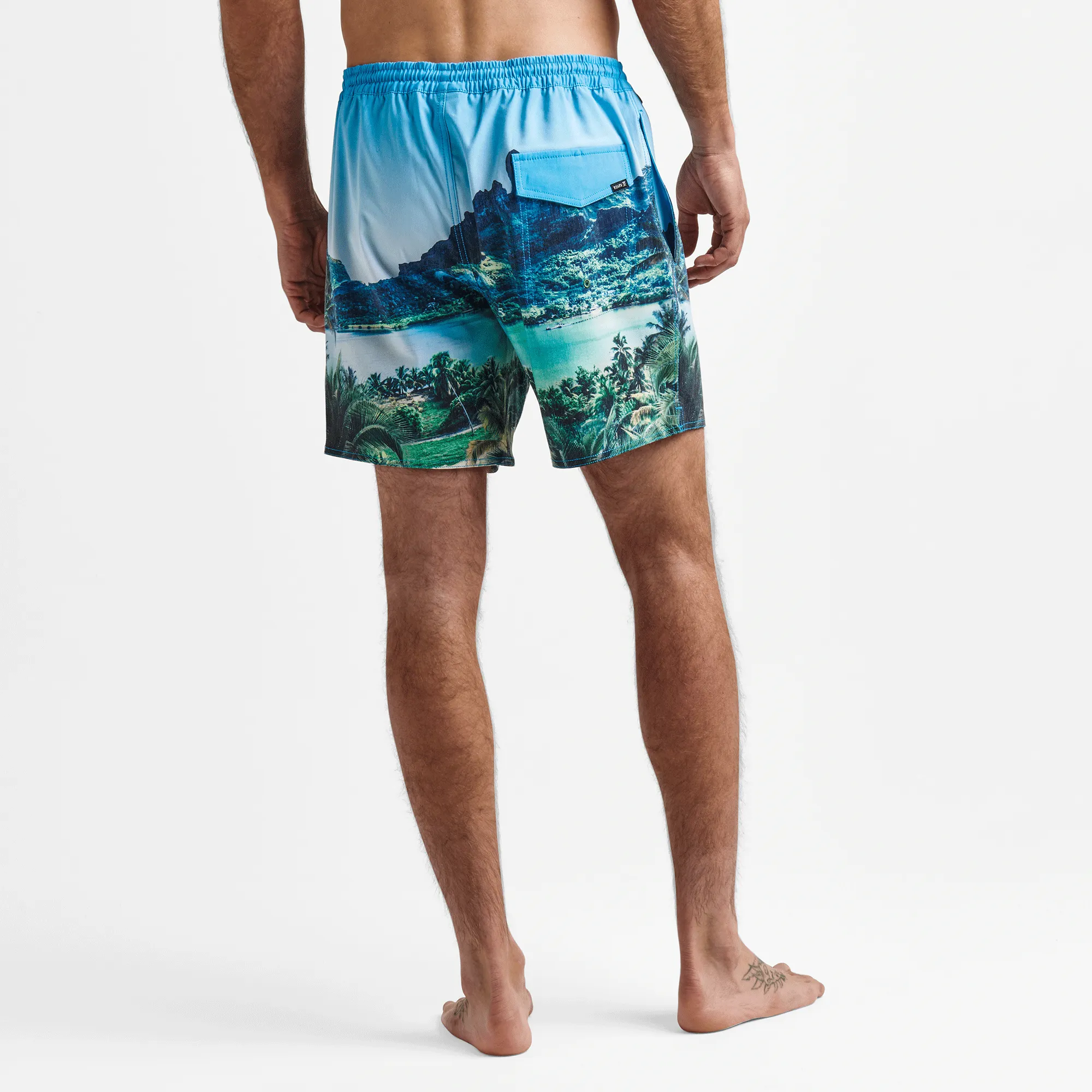 Shorey Trunks 16" - Hinano Sun God Light Blue sold by Roark product image thumbnail 3