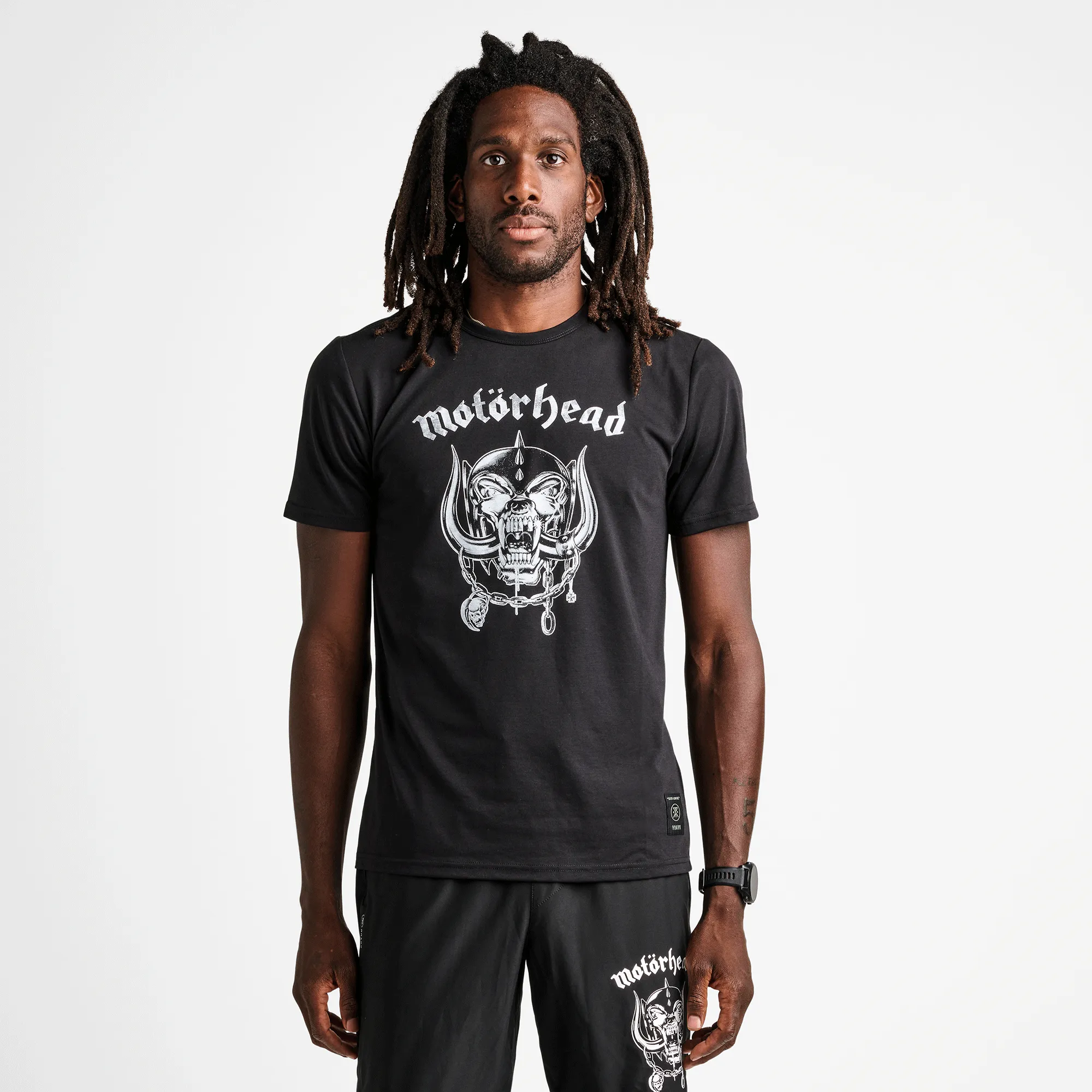 Mathis Short Sleeve Active Tee - Motorhead Black sold by Roark product image thumbnail 3