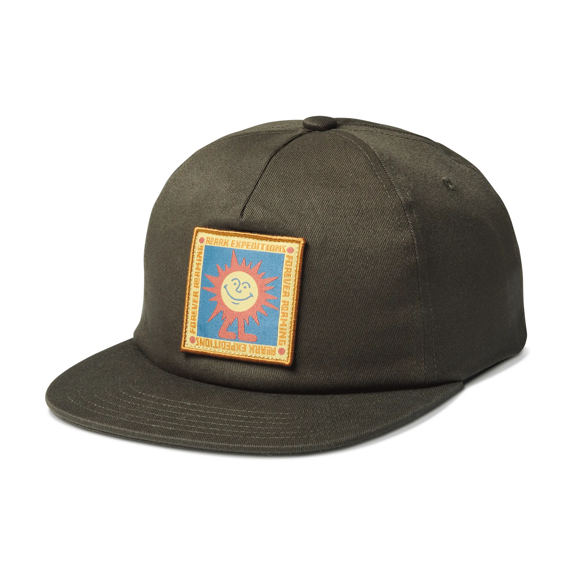 Layover Strapback Hat - Military 1 sold by Roark product image thumbnail 3
