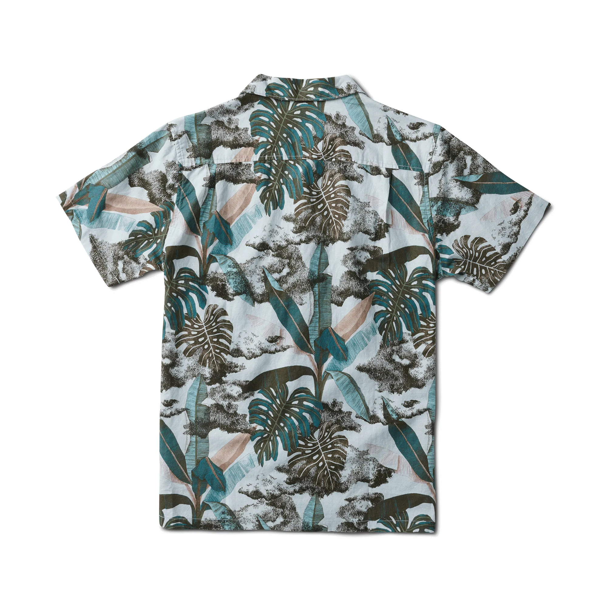 Gonzo Camp Collar Shirt - Yiling Light Blue sold by Roark product image thumbnail 5