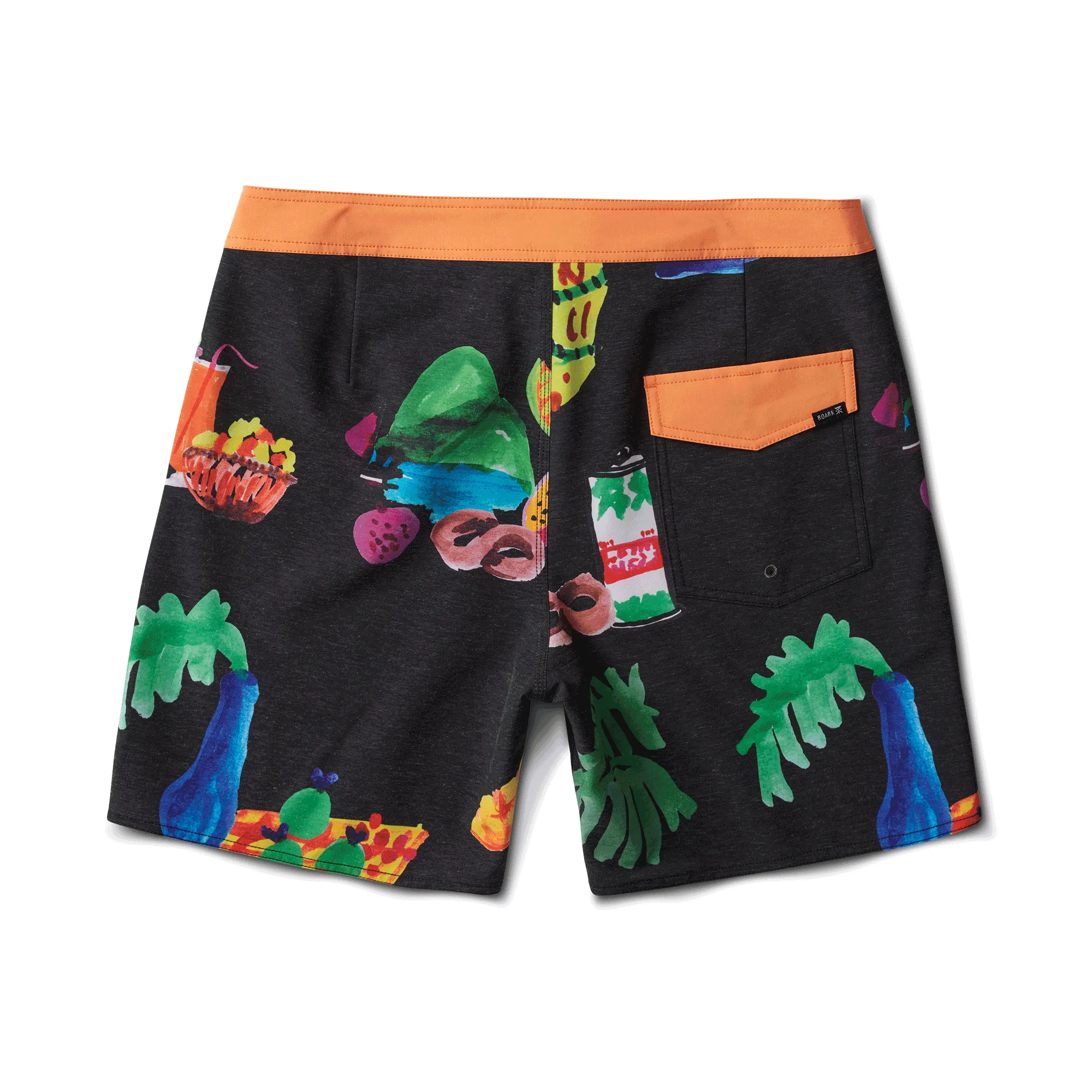 Passage 17" Boardshorts - Tahiti Treat Black sold by Roark product image thumbnail 2
