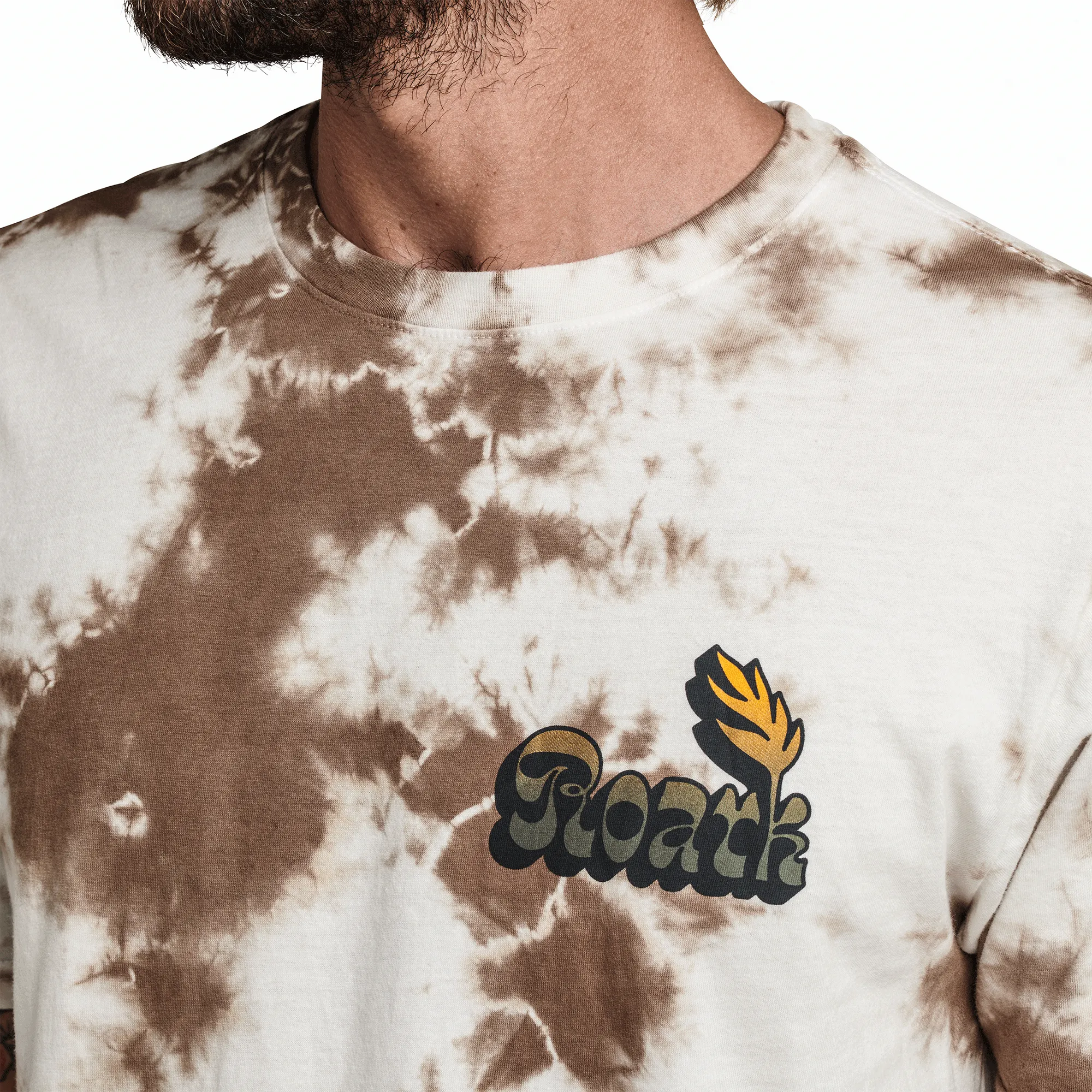 Open Roads Type Premium Tee - Khaki sold by Roark product image thumbnail 4
