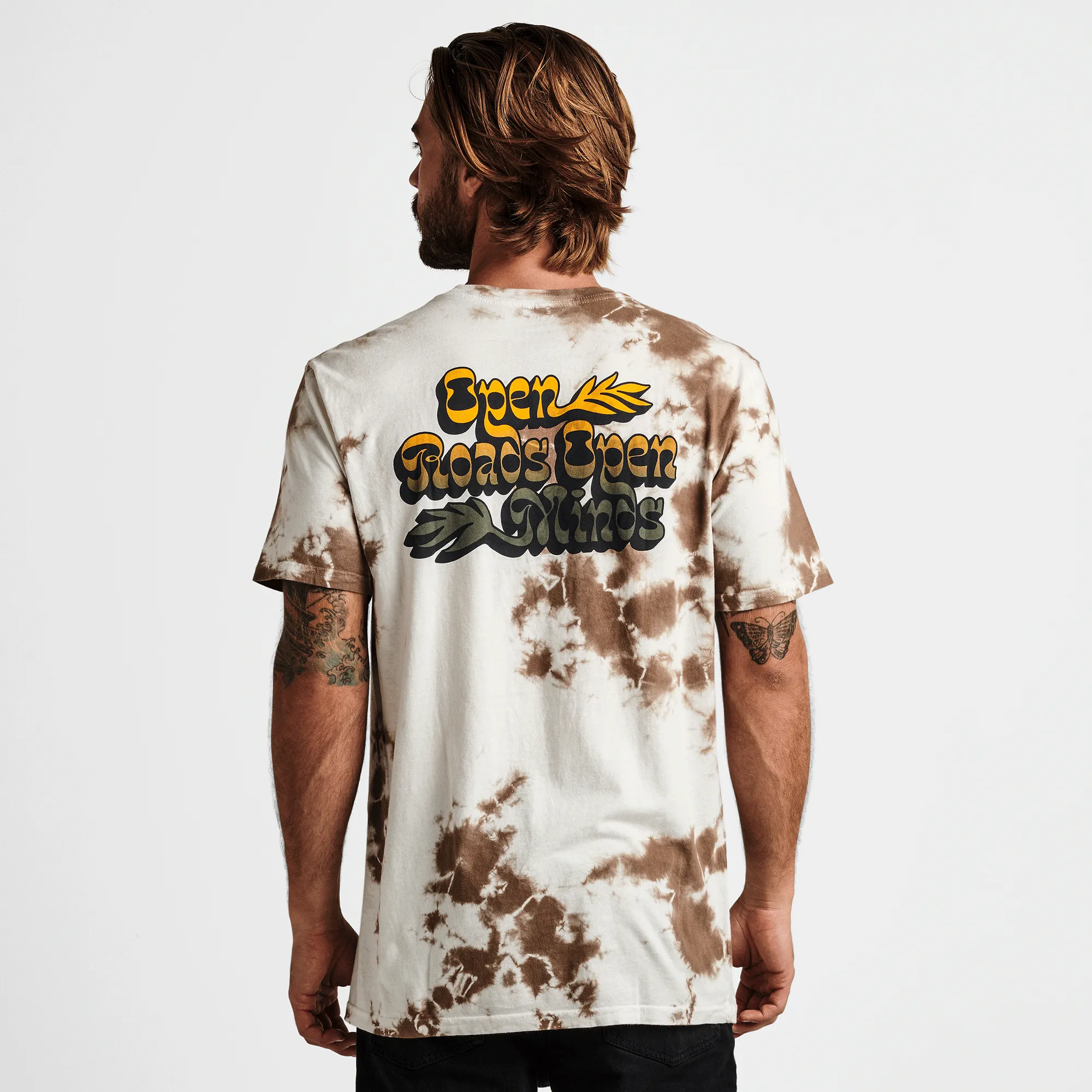 Open Roads Type Premium Tee - Khaki sold by Roark product image thumbnail 3