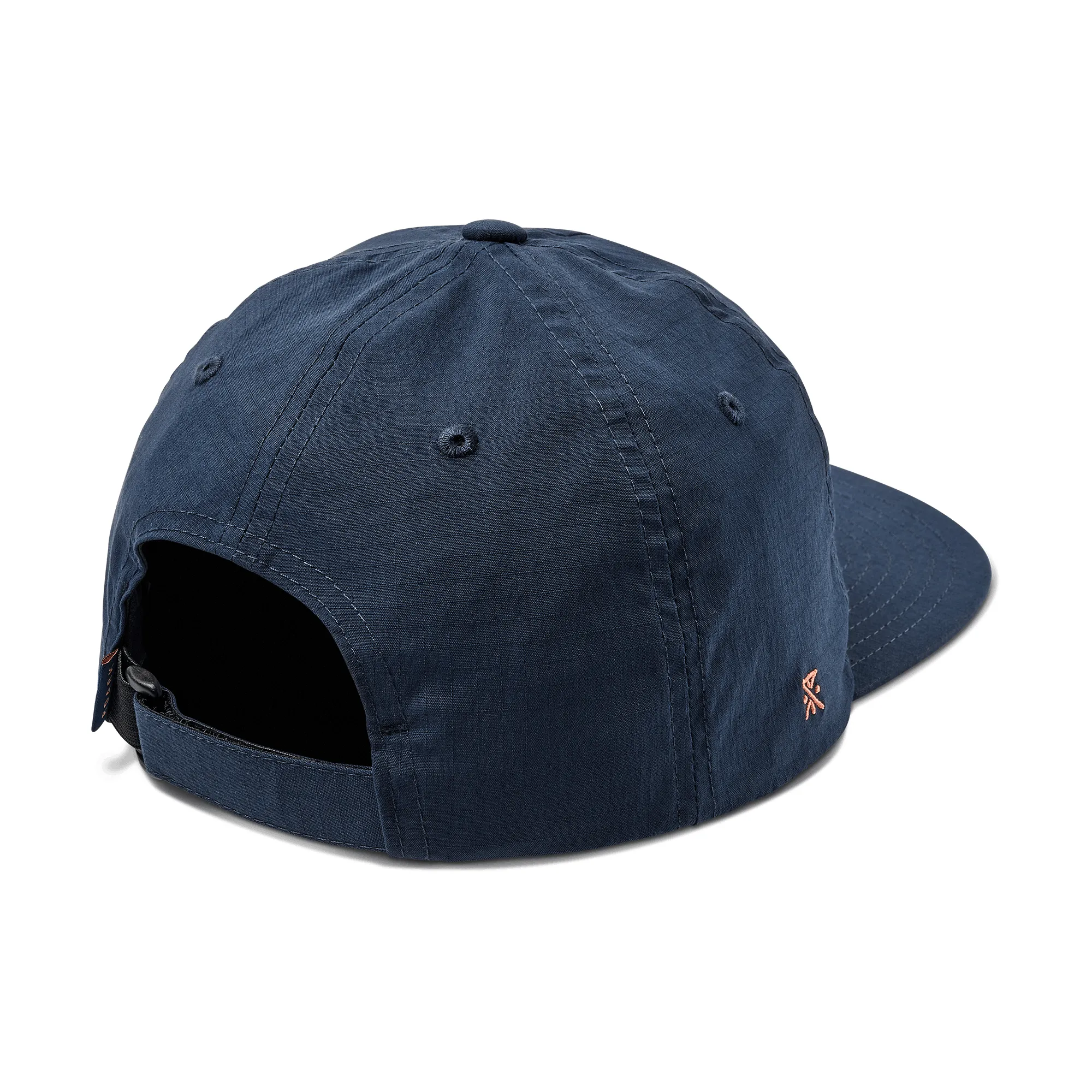 Unhustle 5 Panel Hat - Navy sold by Roark product image thumbnail 3