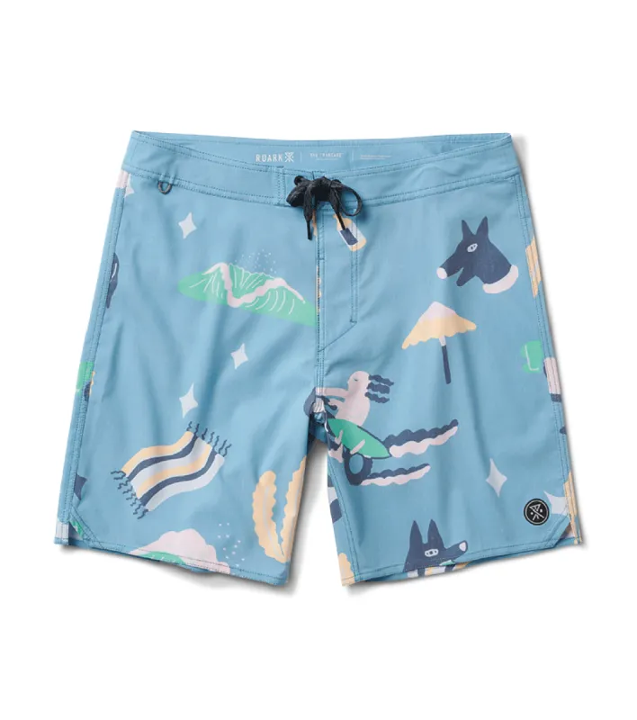 Passage 18" Boardshorts - Agave Blue sold by Roark