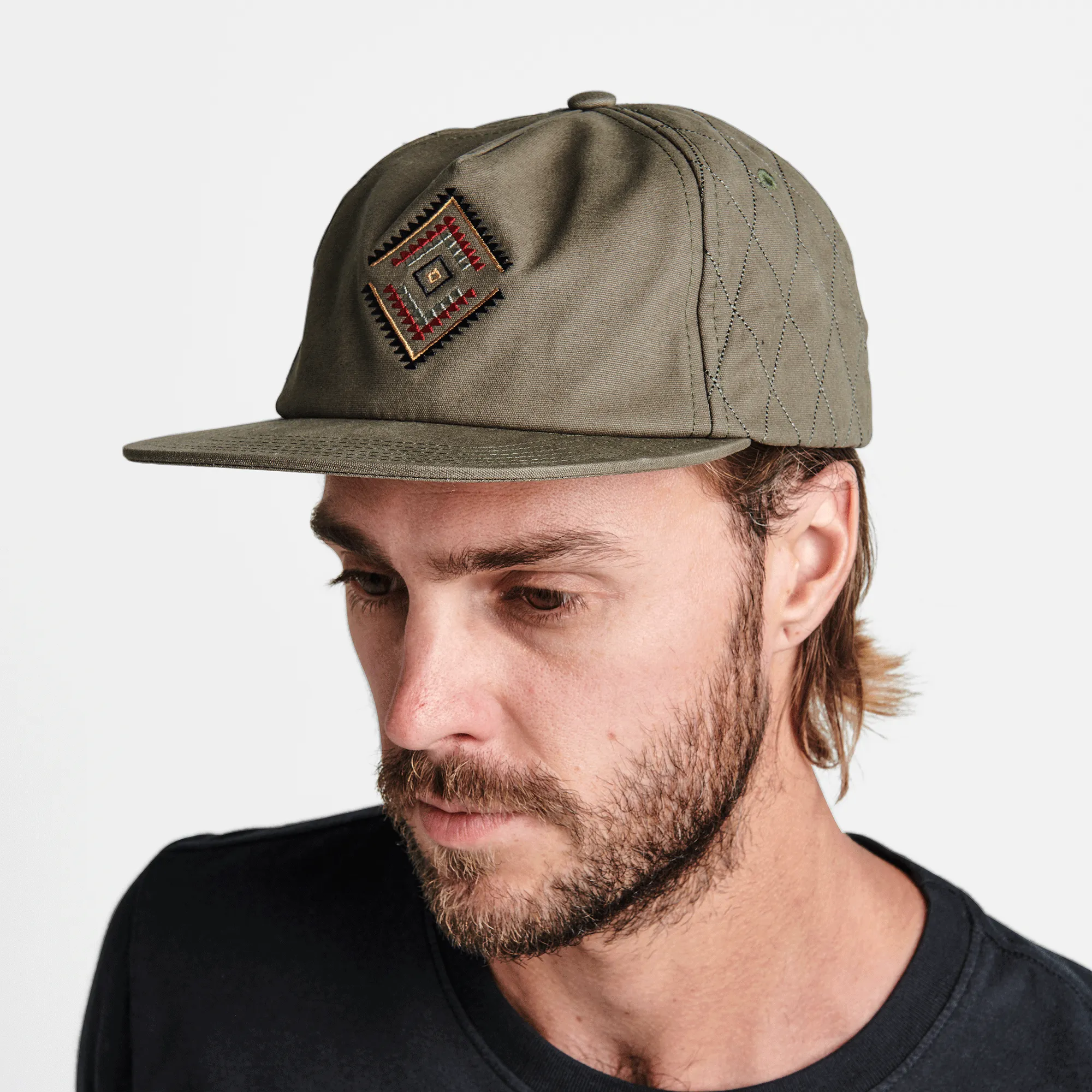Manawa Tapu 5 Panel Snapback Hat - Military sold by Roark product image thumbnail 2