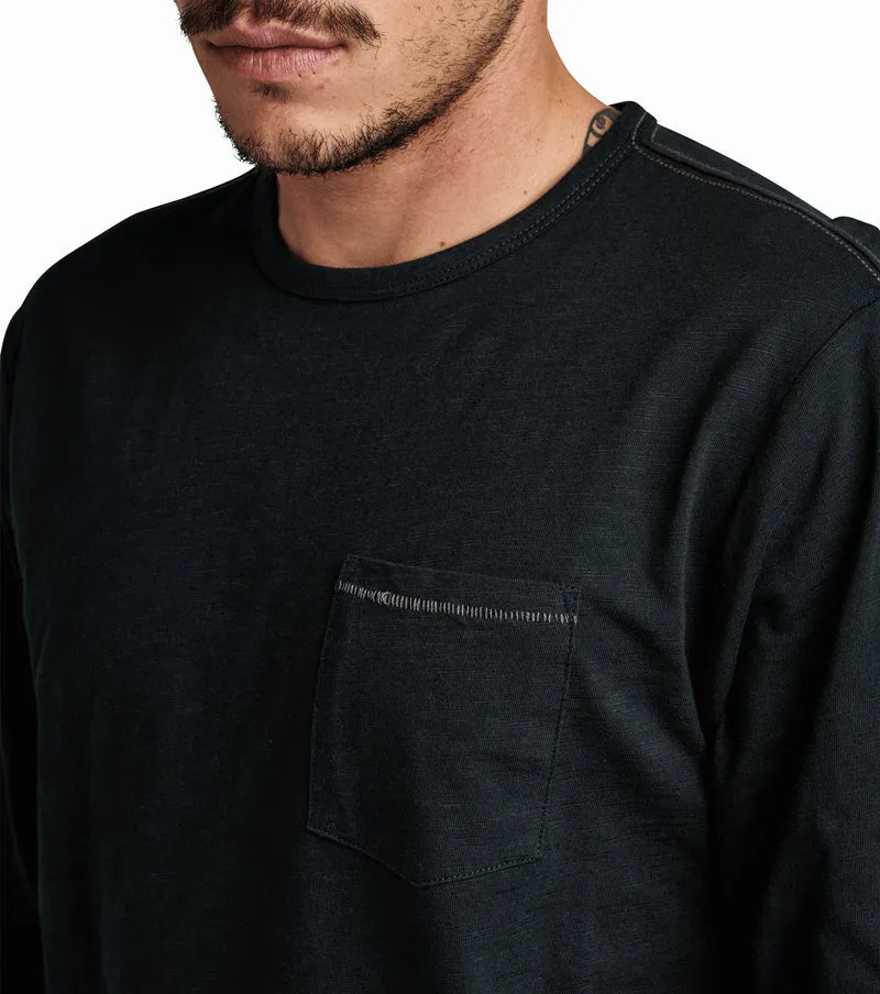 Well Worn Midweight Organic Tee - Black sold by Roark product image thumbnail 5