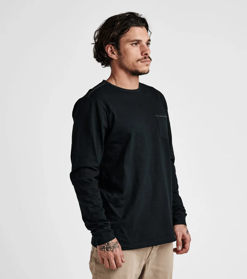 Well Worn Midweight Organic Tee - Black sold by Roark product image thumbnail 3