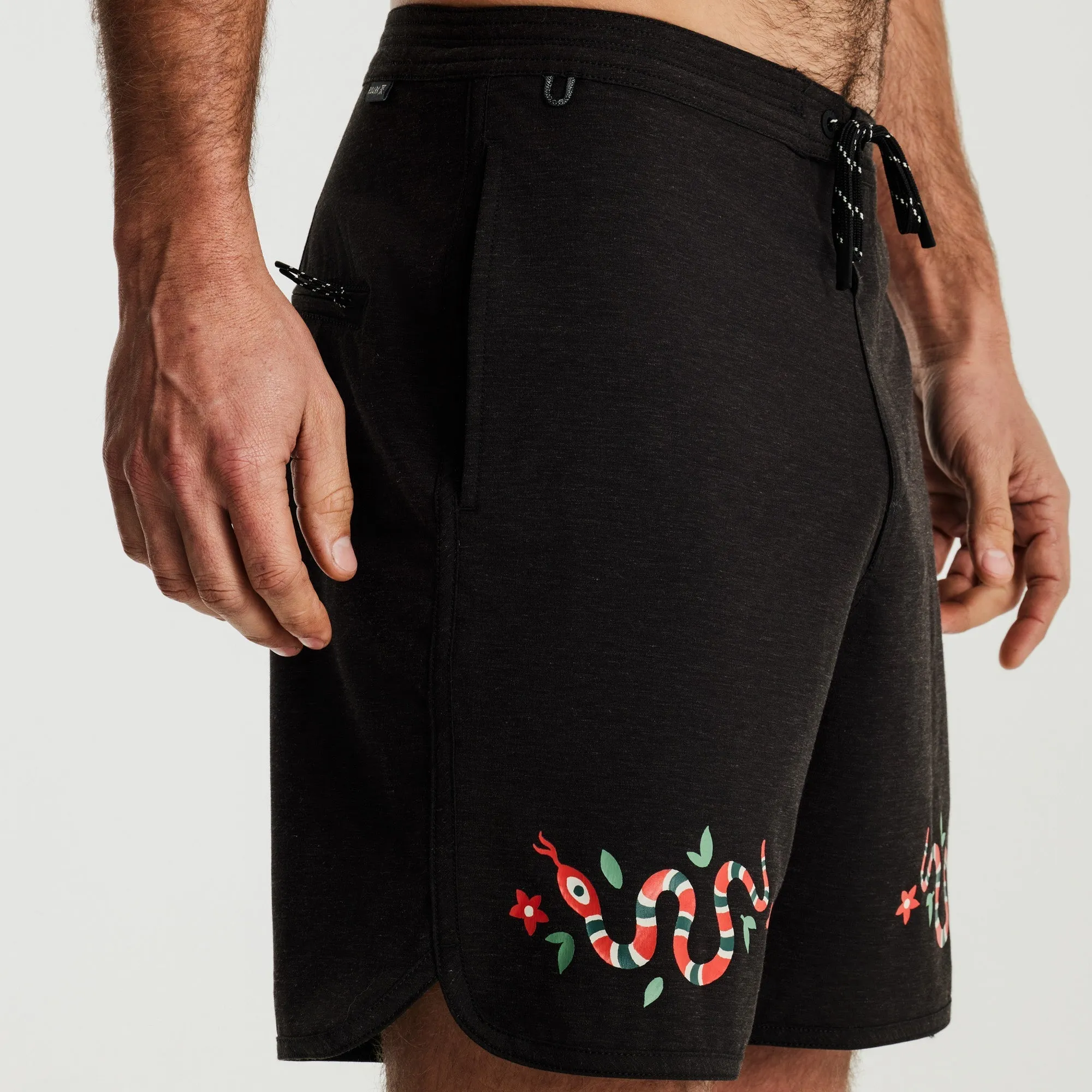 Chiller 17" Boardshorts - Black sold by Roark product image thumbnail 3