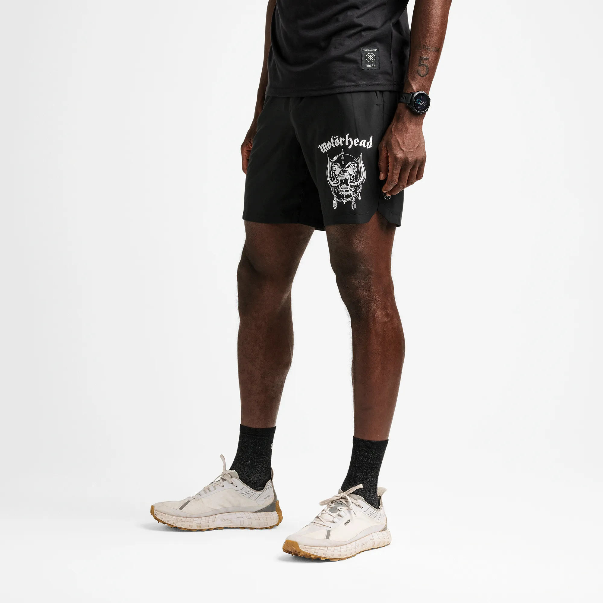 Serrano 2.0 Shorts 8" - Motörhead Black sold by Roark product image thumbnail 3