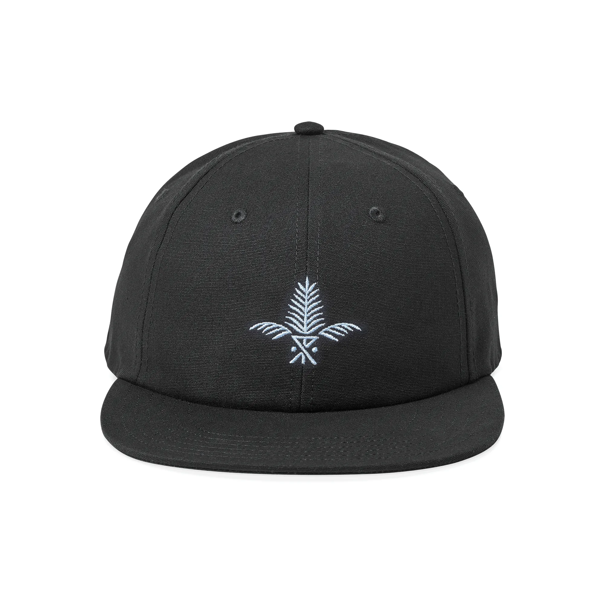 Silver Fern 6 Panel Strapback Hat - Black sold by Roark product image thumbnail 5