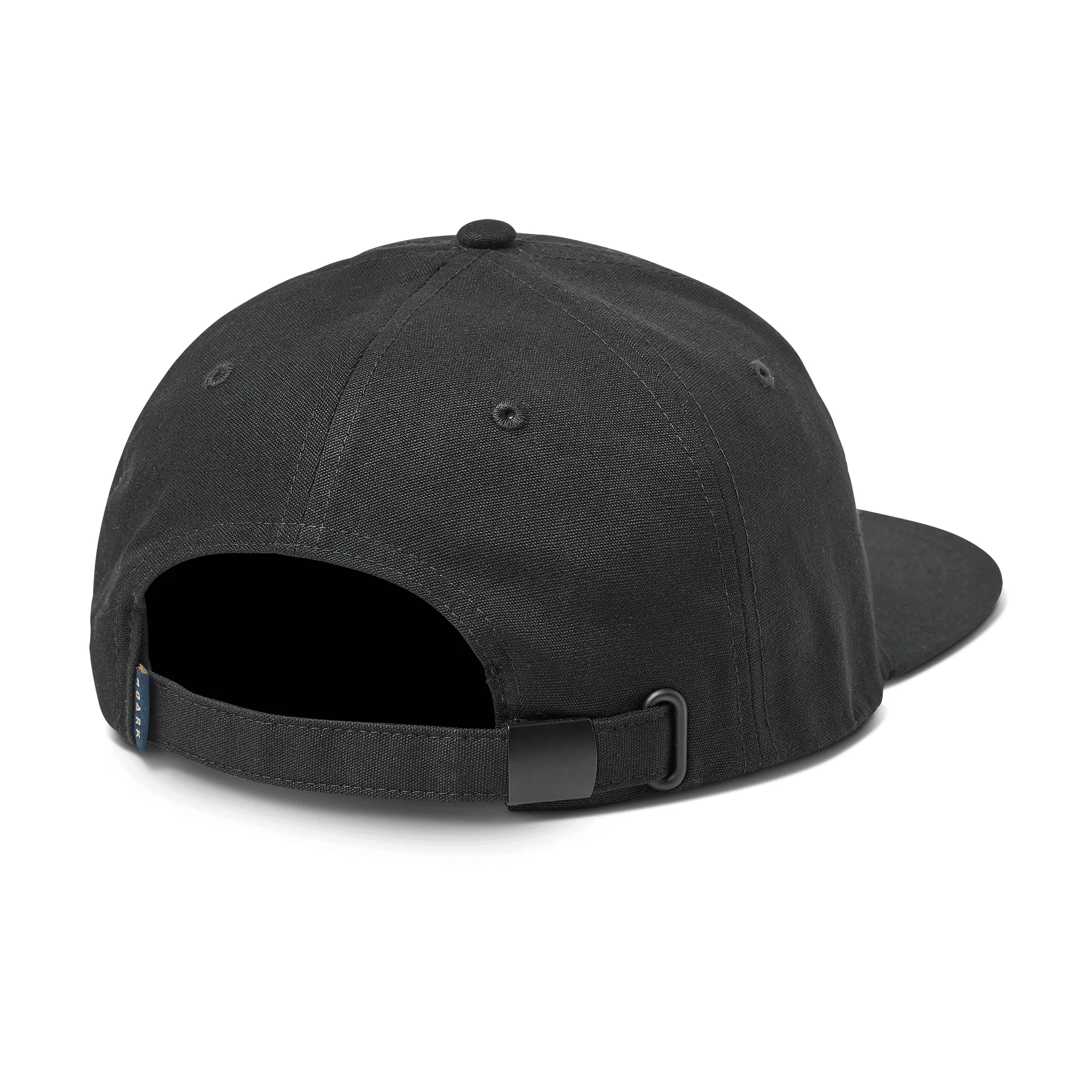 Silver Fern 6 Panel Strapback Hat - Black sold by Roark product image thumbnail 4
