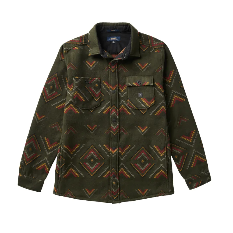 Manawa Tapu Andes Long Sleeve Flannel - Dark Military sold by Roark