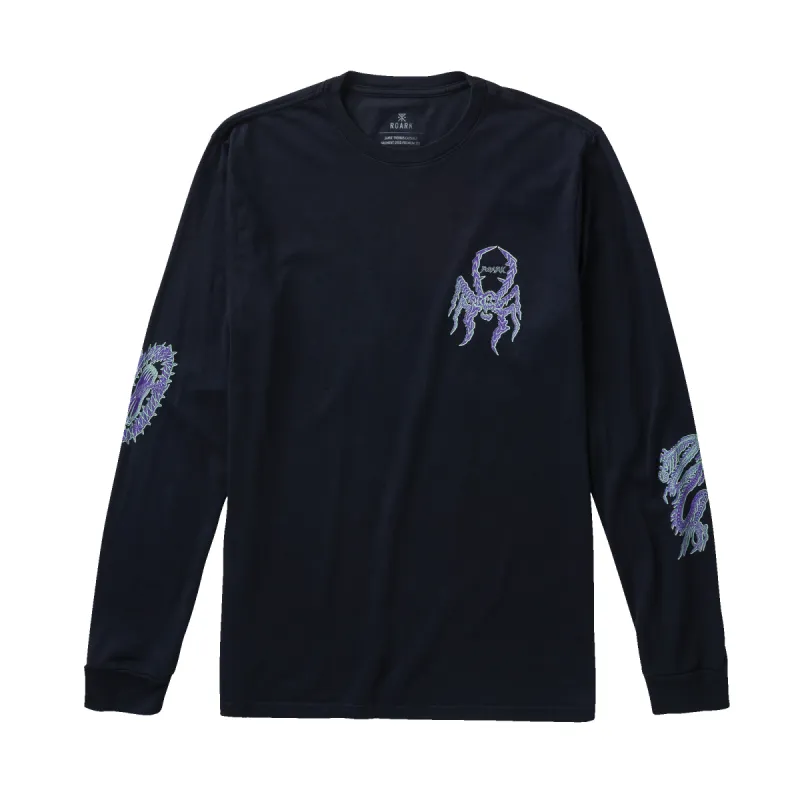 Jamie Thomas Yokai Long Sleeve Premium Tee - Dark Navy sold by Roark