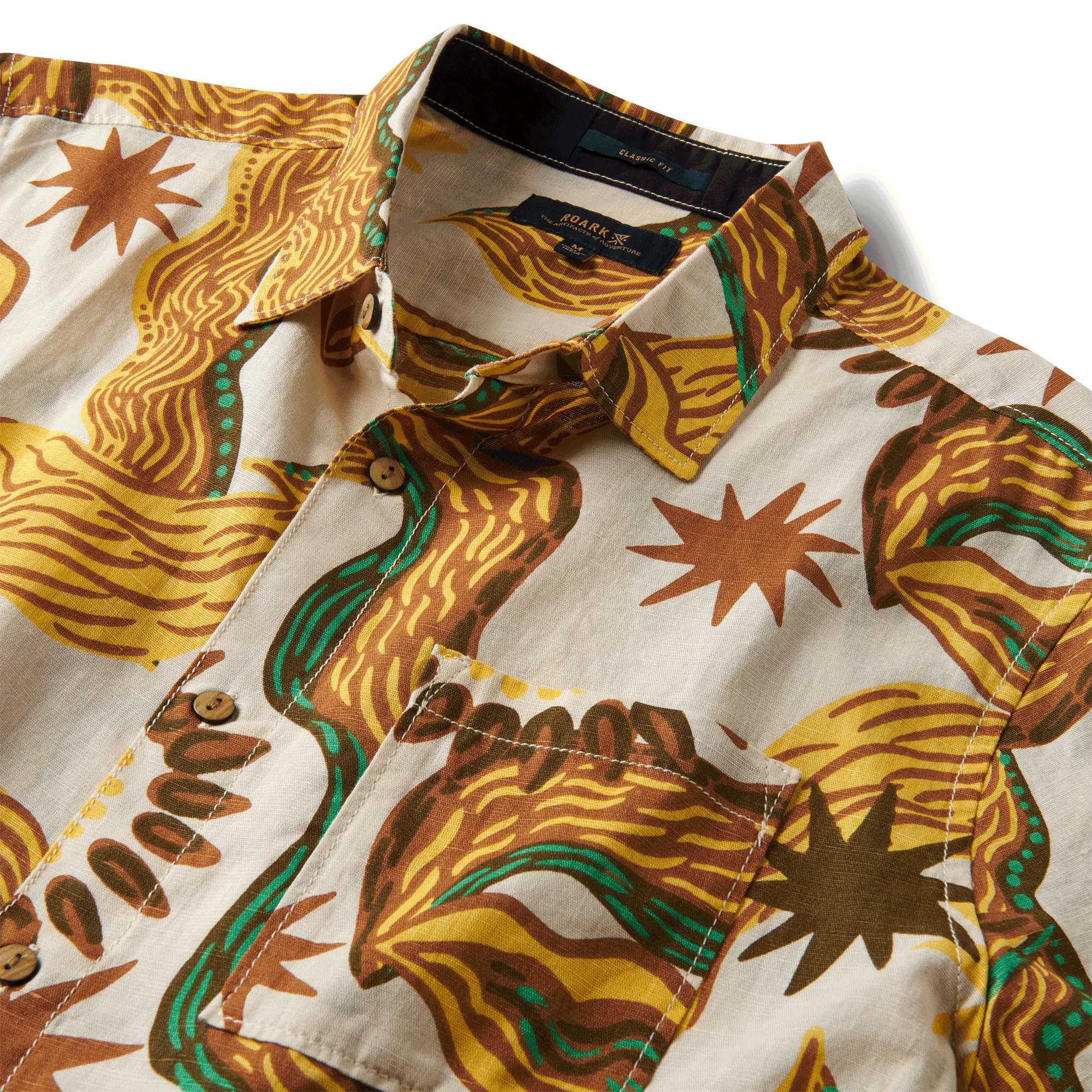 Journey Shirt - Grotta Magica Almond sold by Roark product image thumbnail 3