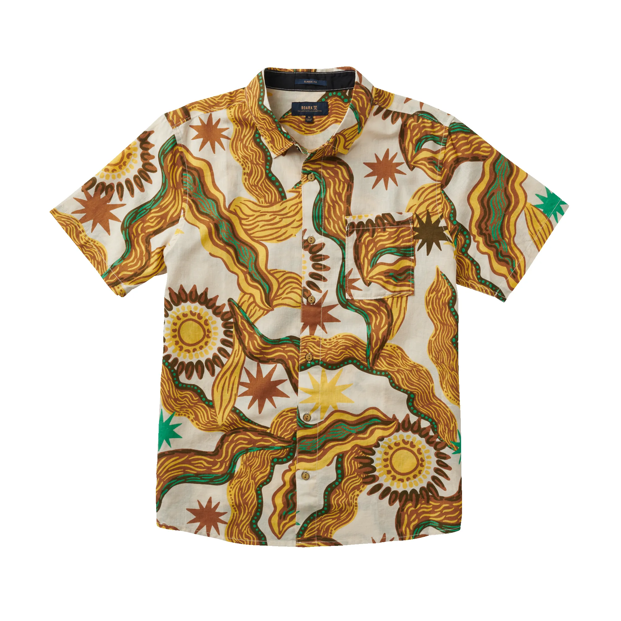 Journey Shirt - Grotta Magica Almond sold by Roark