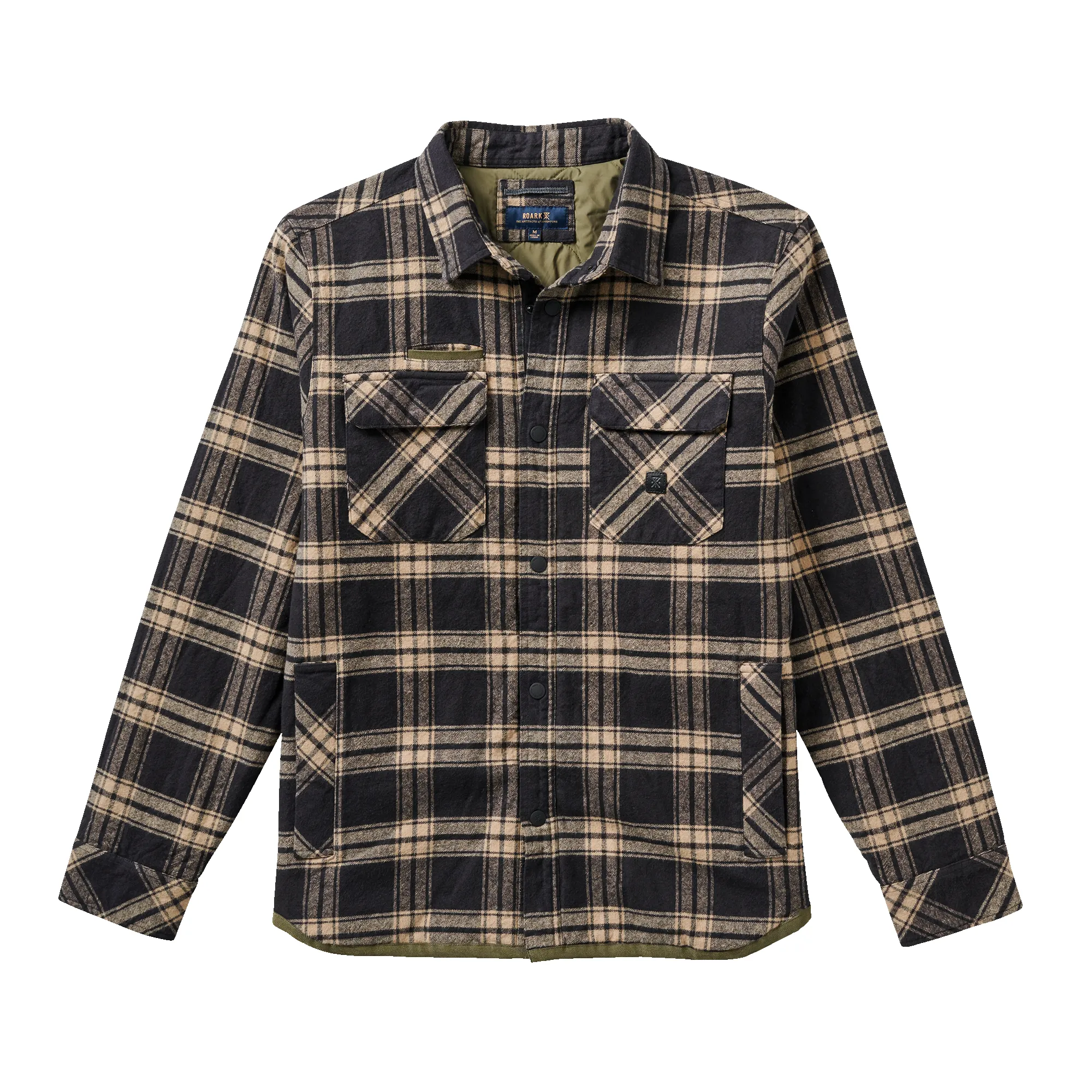 Backwoods Overshirt Jacket - Black sold by Roark