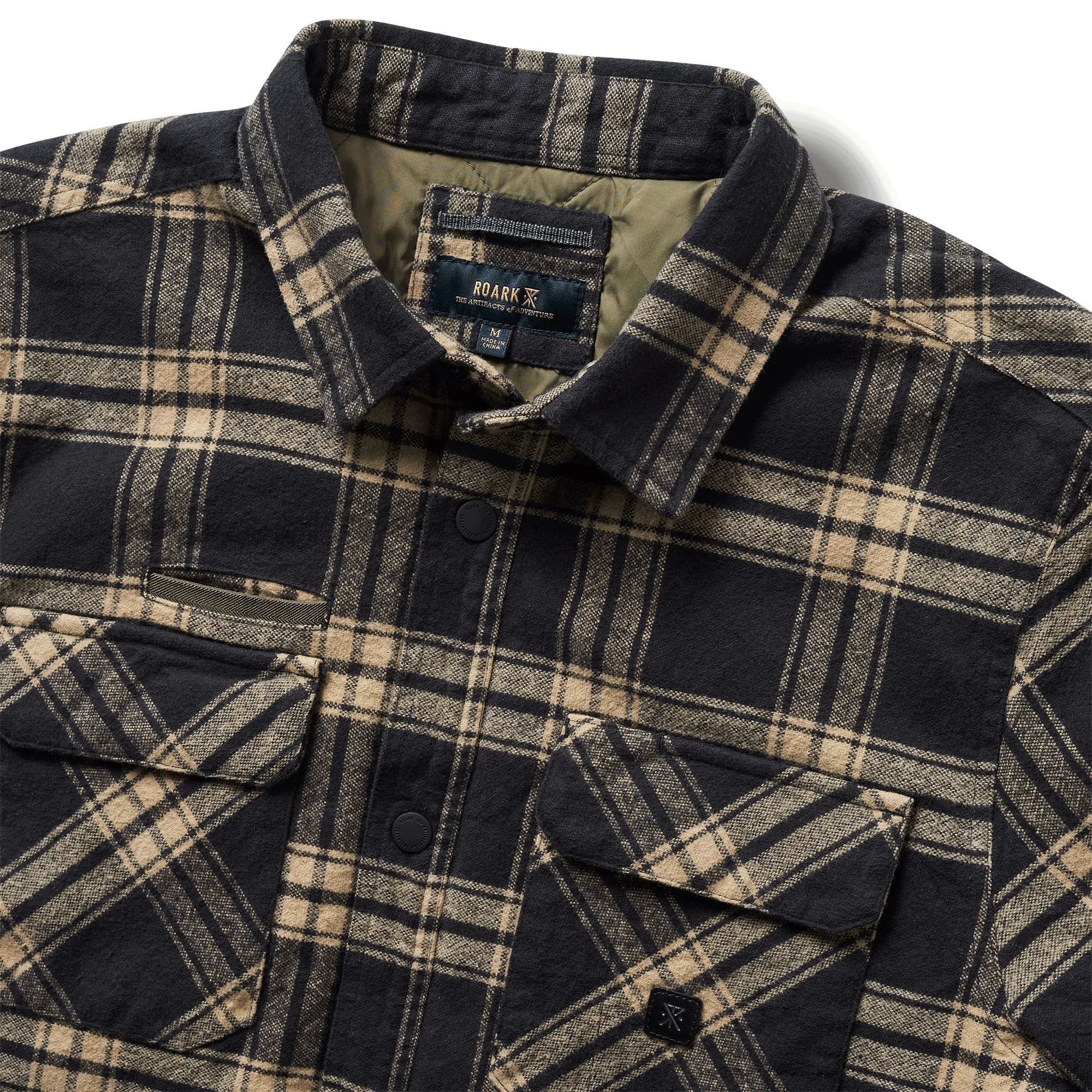 Backwoods Overshirt Jacket - Black sold by Roark product image thumbnail 4