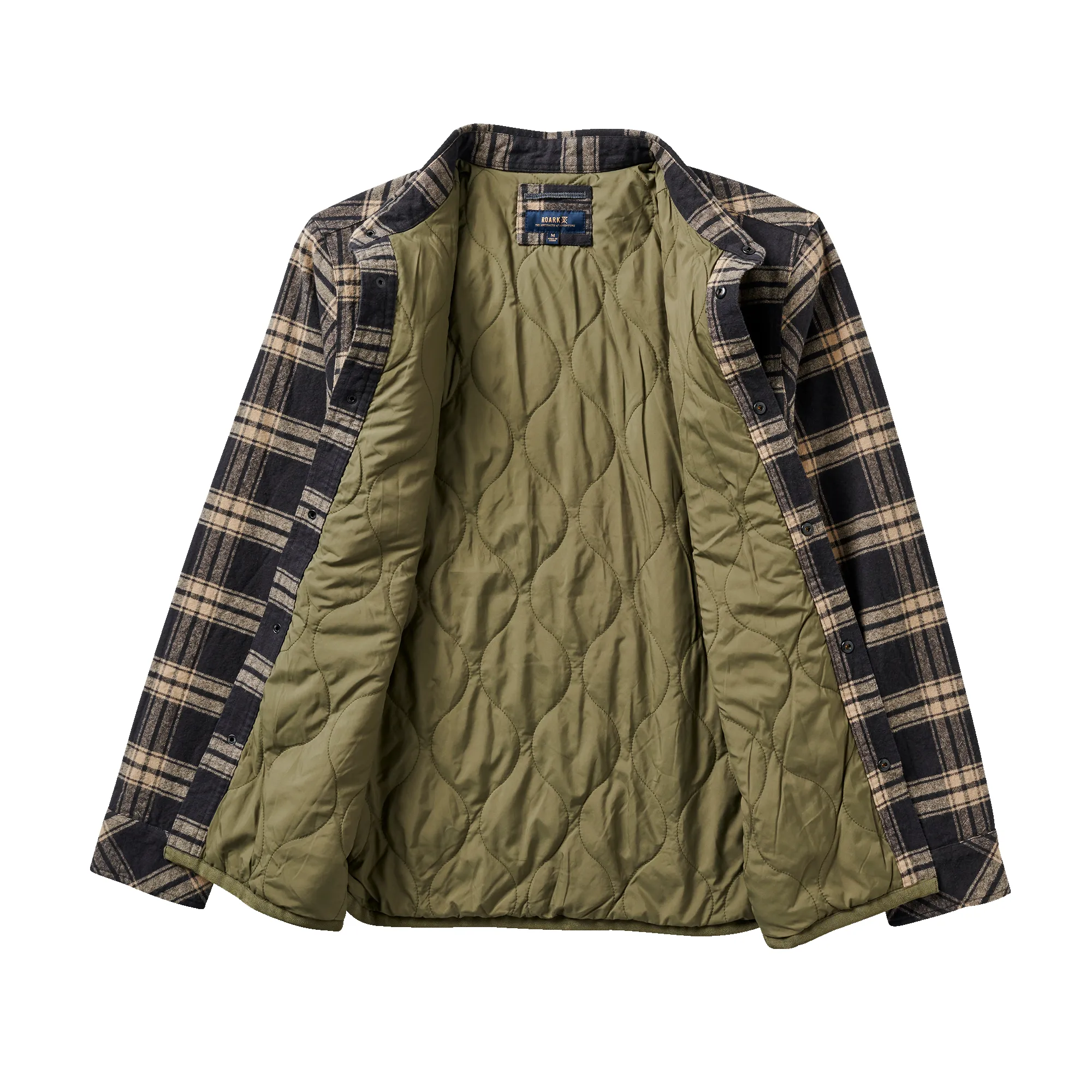 Backwoods Overshirt Jacket - Black sold by Roark product image thumbnail 3