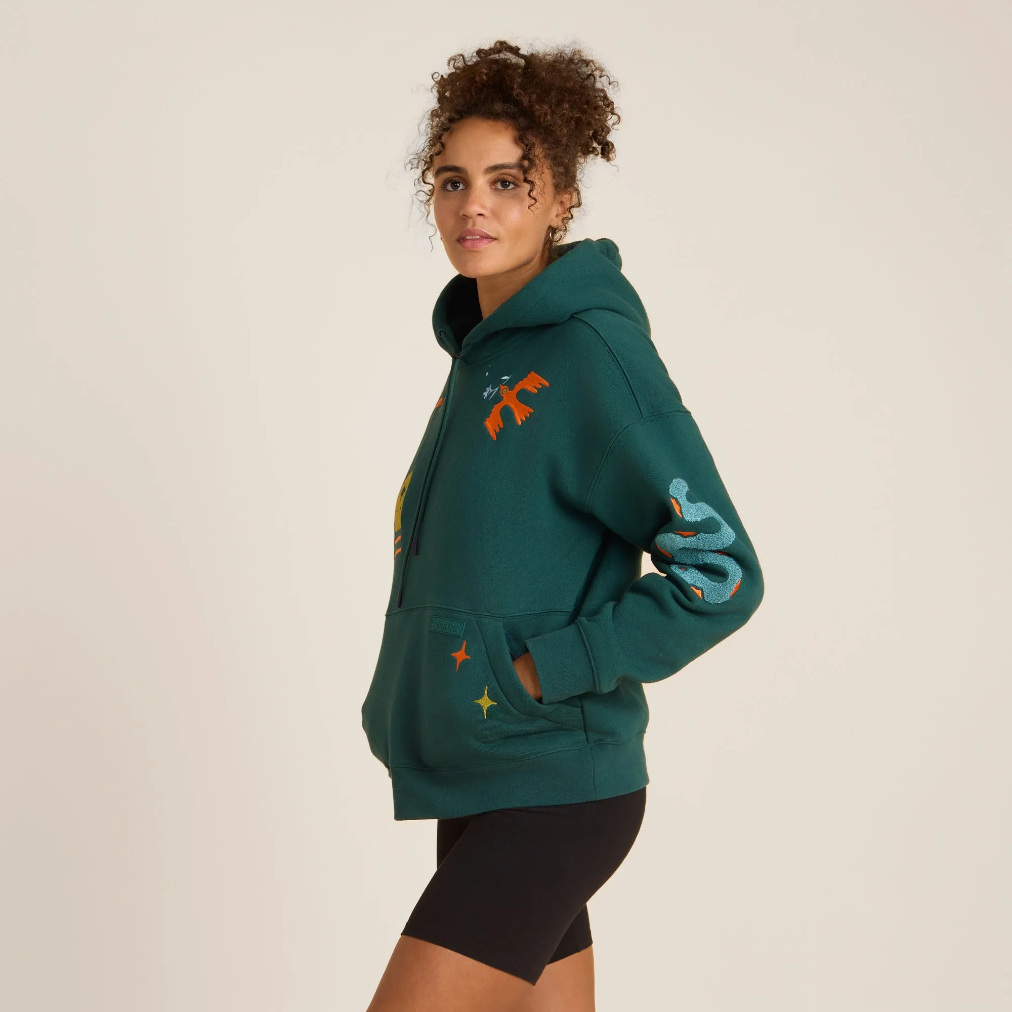 Hiker Hoodie - Evergreen sold by Roark product image thumbnail 2