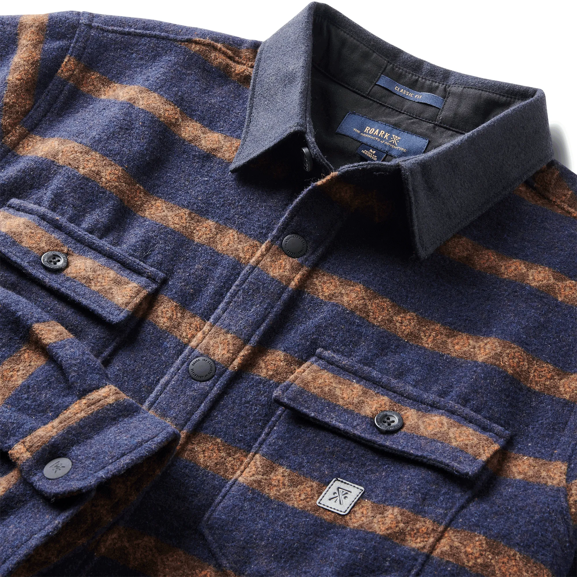 Nordsman Flannel - Dark Navy sold by Roark product image thumbnail 3