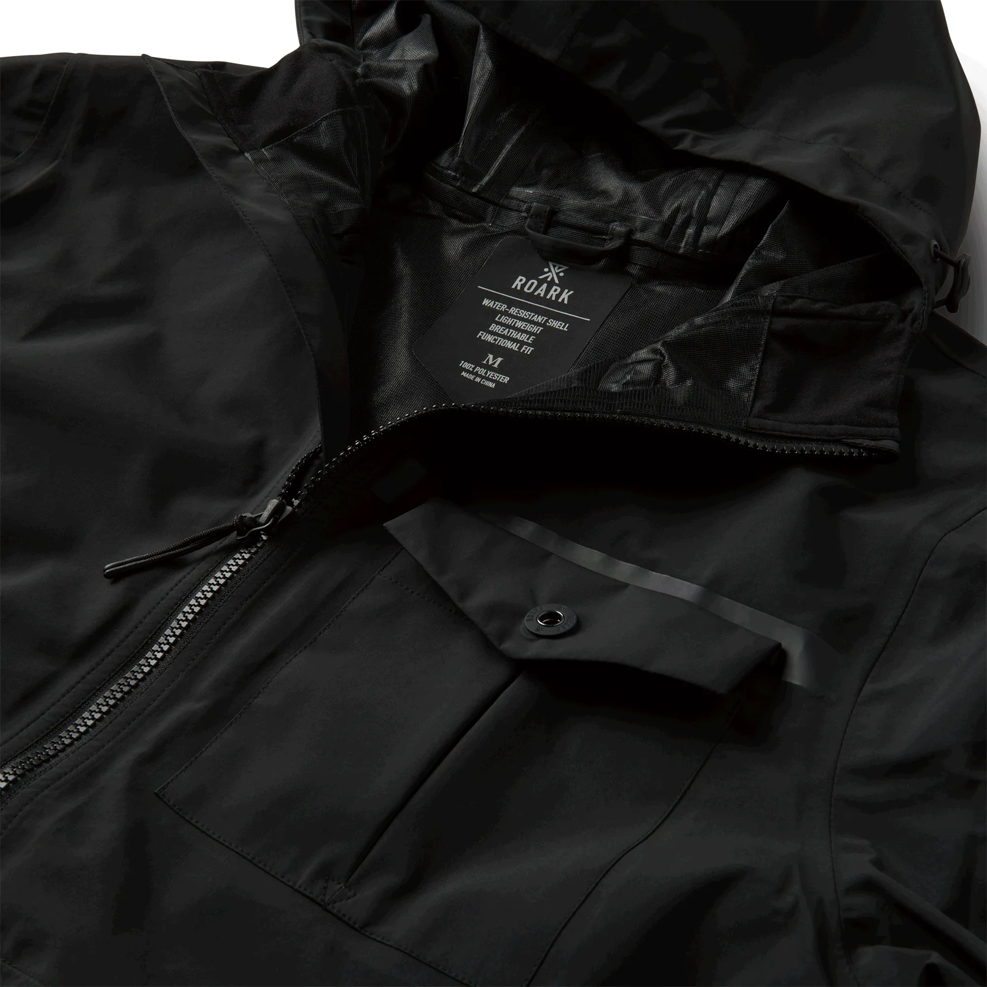 Cascade 3-Layer Jacket - Black sold by Roark product image thumbnail 4