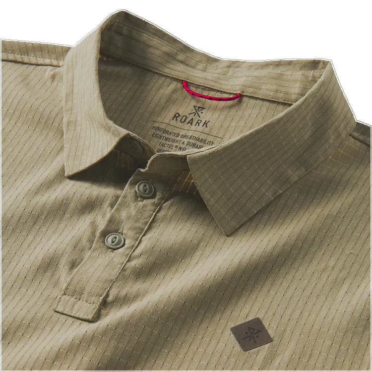 Bless Up Polo Button Up Shirt - Dusty Green sold by Roark product image thumbnail 3