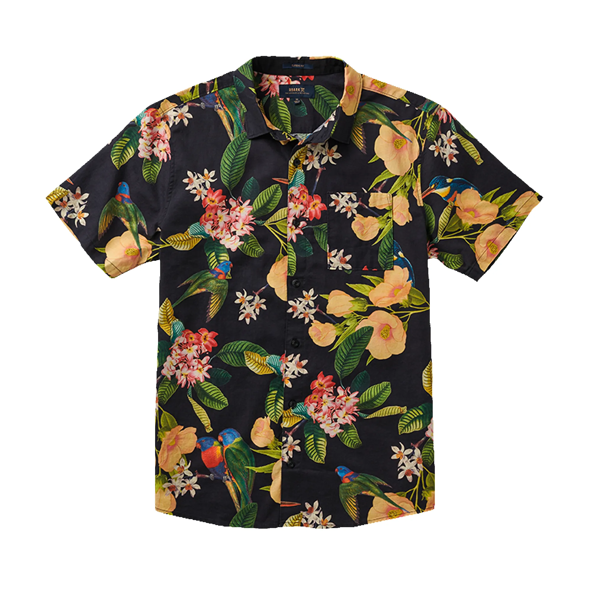Journey Shirt - Manu Floral Black sold by Roark