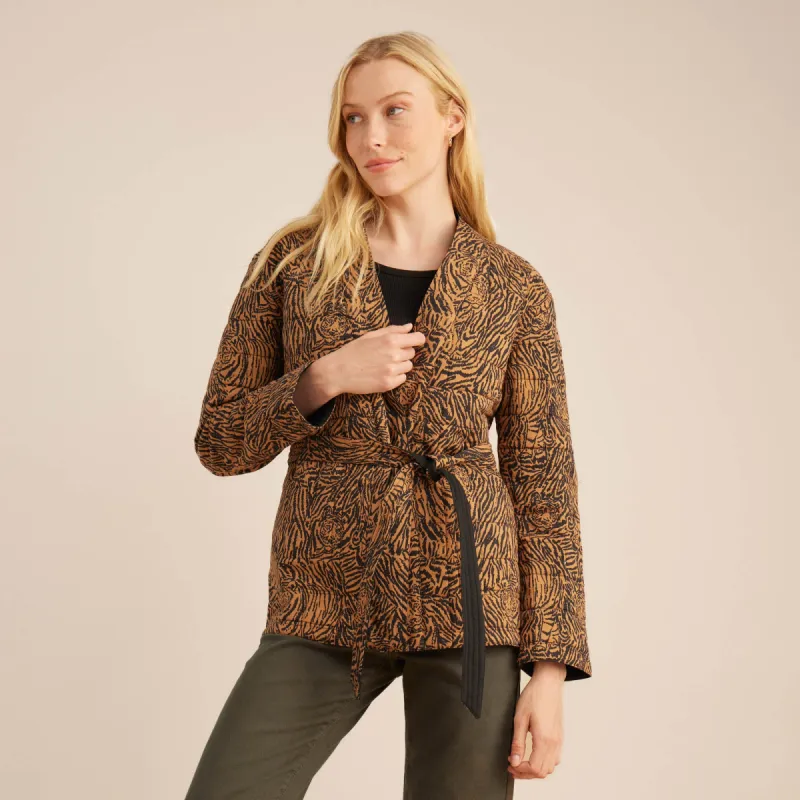 Tora Reversible Quilted Jacket - Tobacco sold by Roark