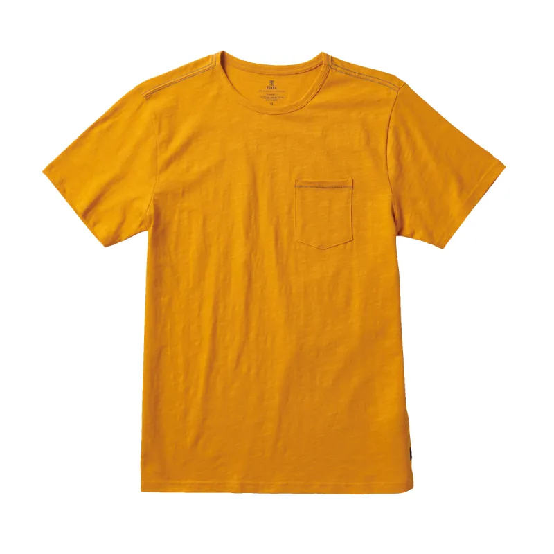 Well Worn Midweight Organic Tee - Gold sold by Roark
