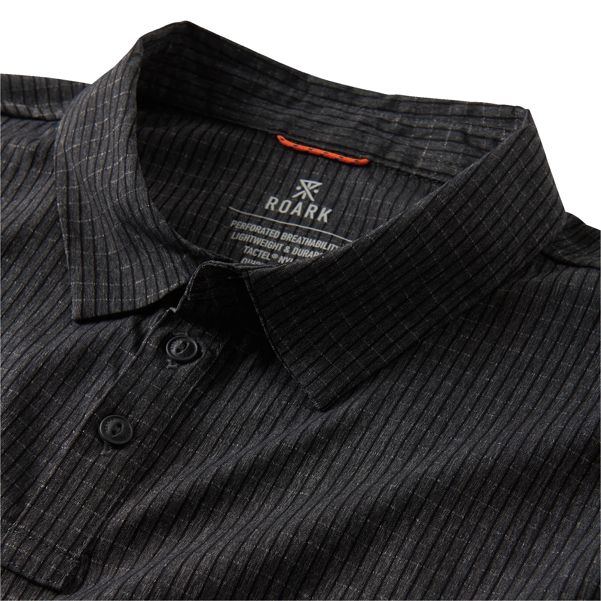 Bless Up Polo Button Up Shirt - Black sold by Roark product image thumbnail 3