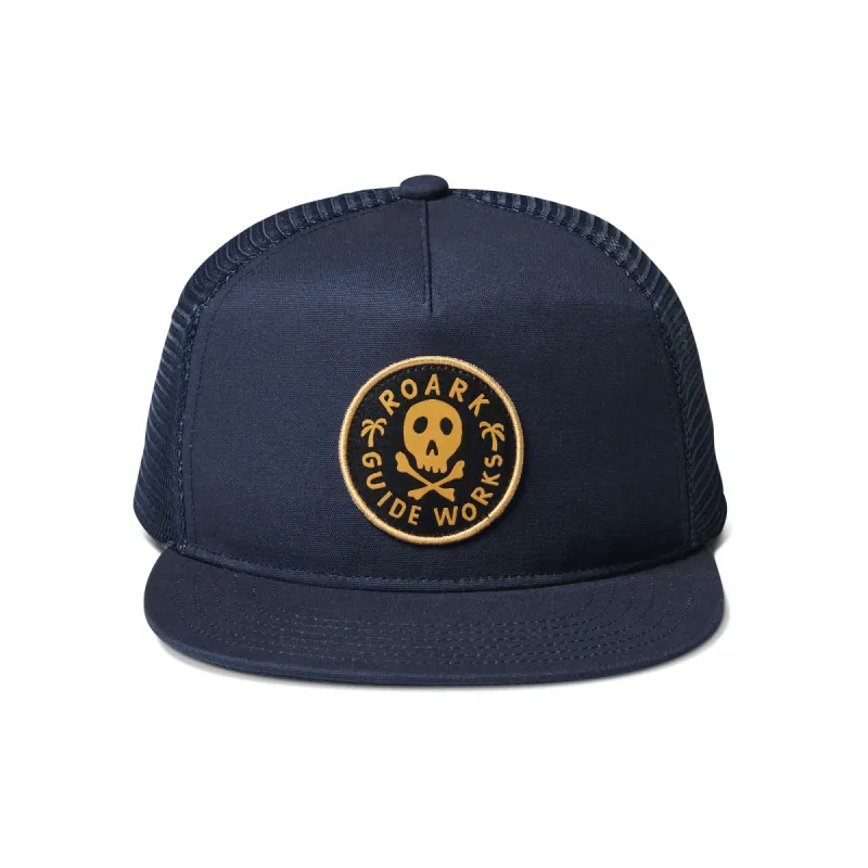 Station Trucker Snapback Hat - Dark Navy sold by Roark