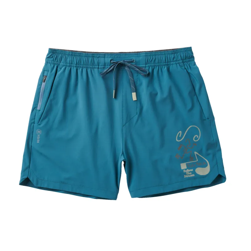 Serrano Active Shorts 5" - Costa sold by Roark