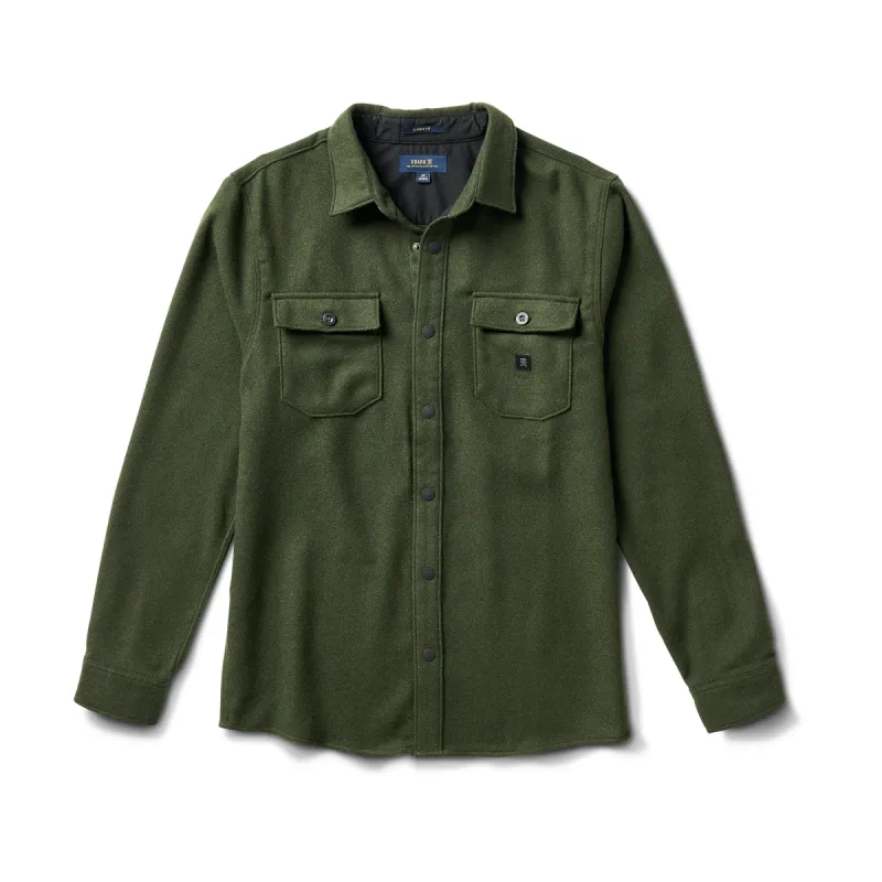 Nordsman Flannel - Dark Military made by Roark