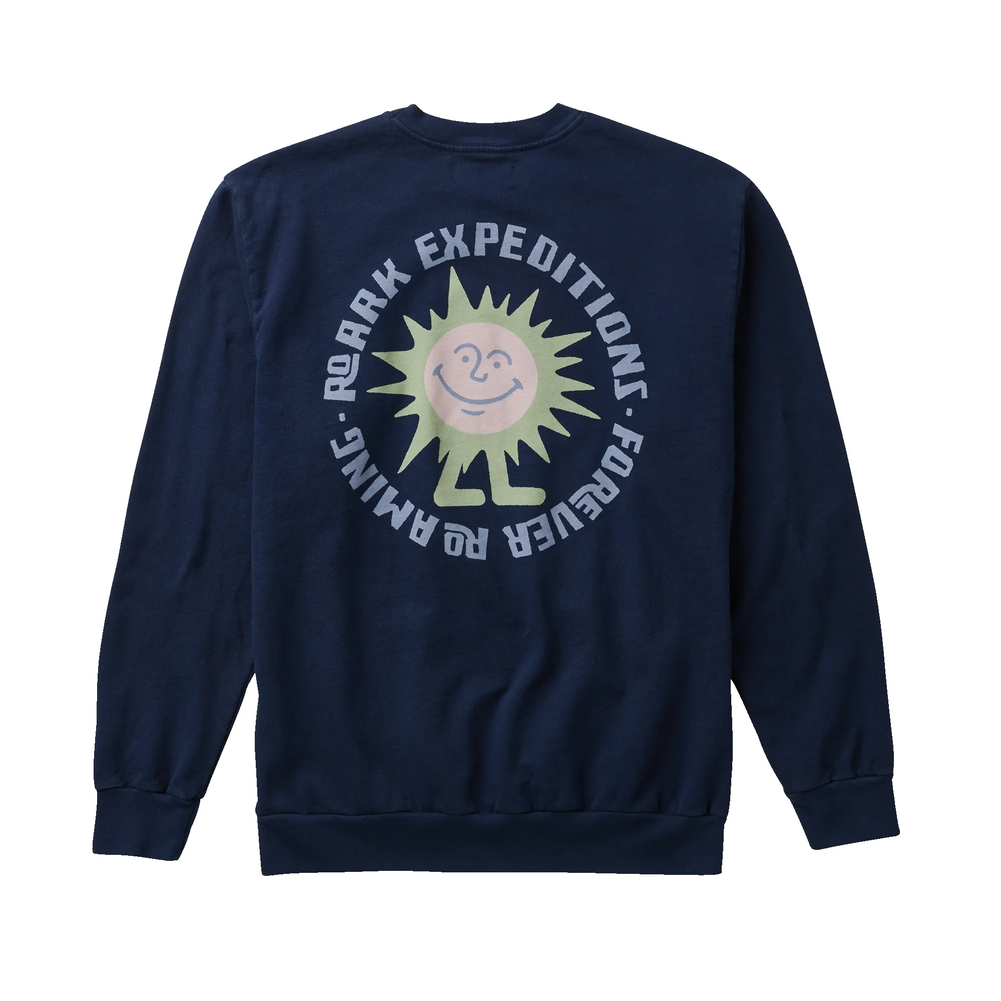Roark Expeditions Crew Sweatshirt - Nannai Blue sold by Roark